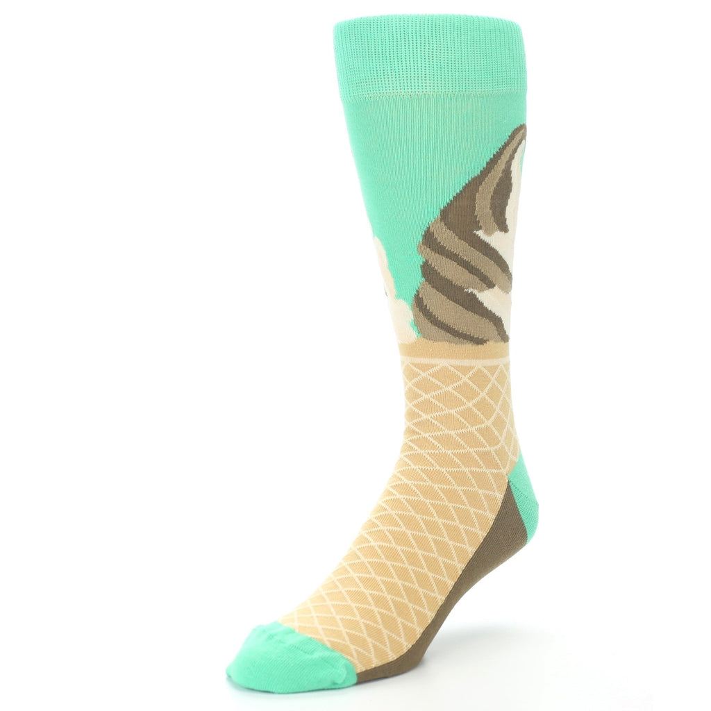 Ice Cream Socks - Men's Novelty Dress Socks
