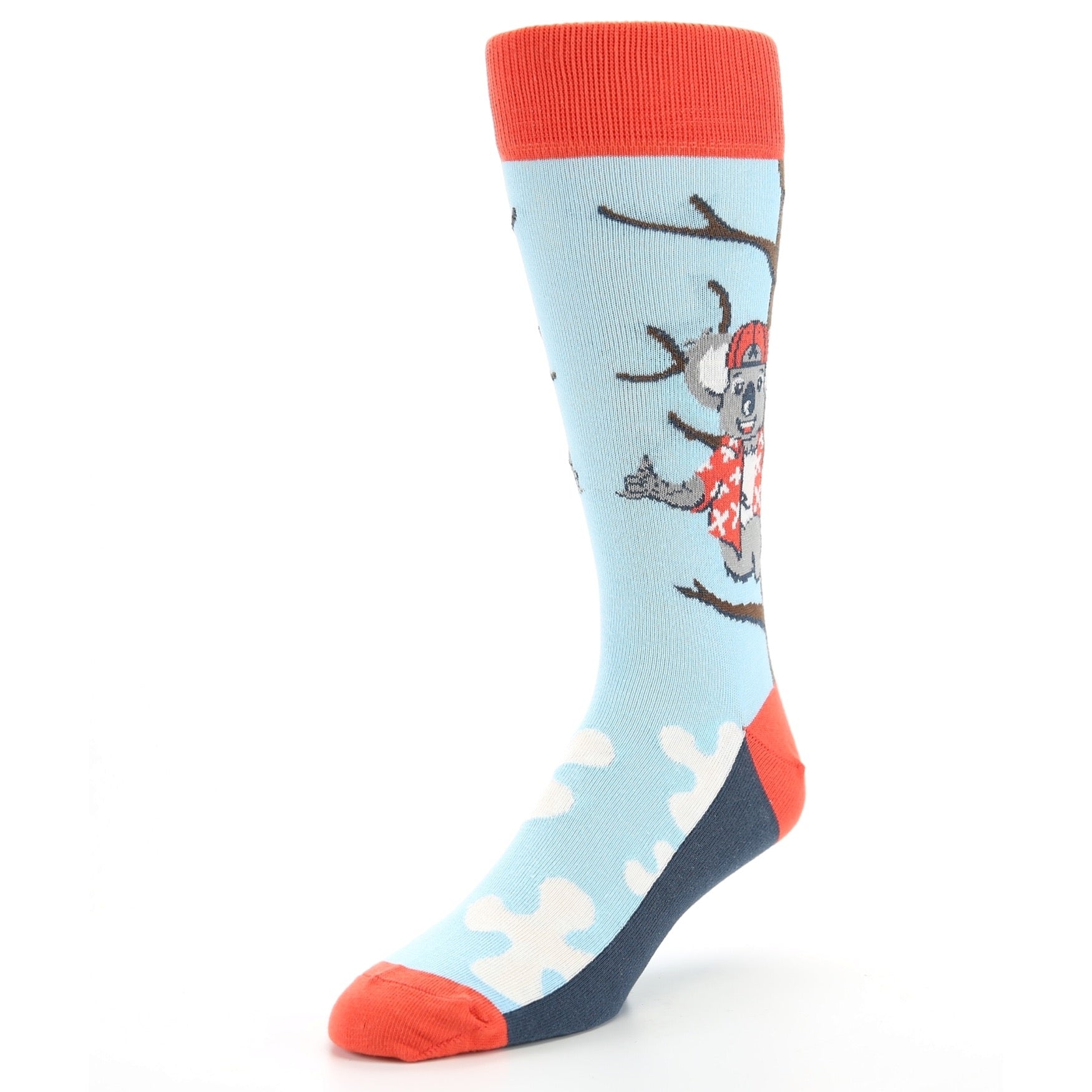 Koalafied To Hang Socks - Men's Novelty Dress Socks