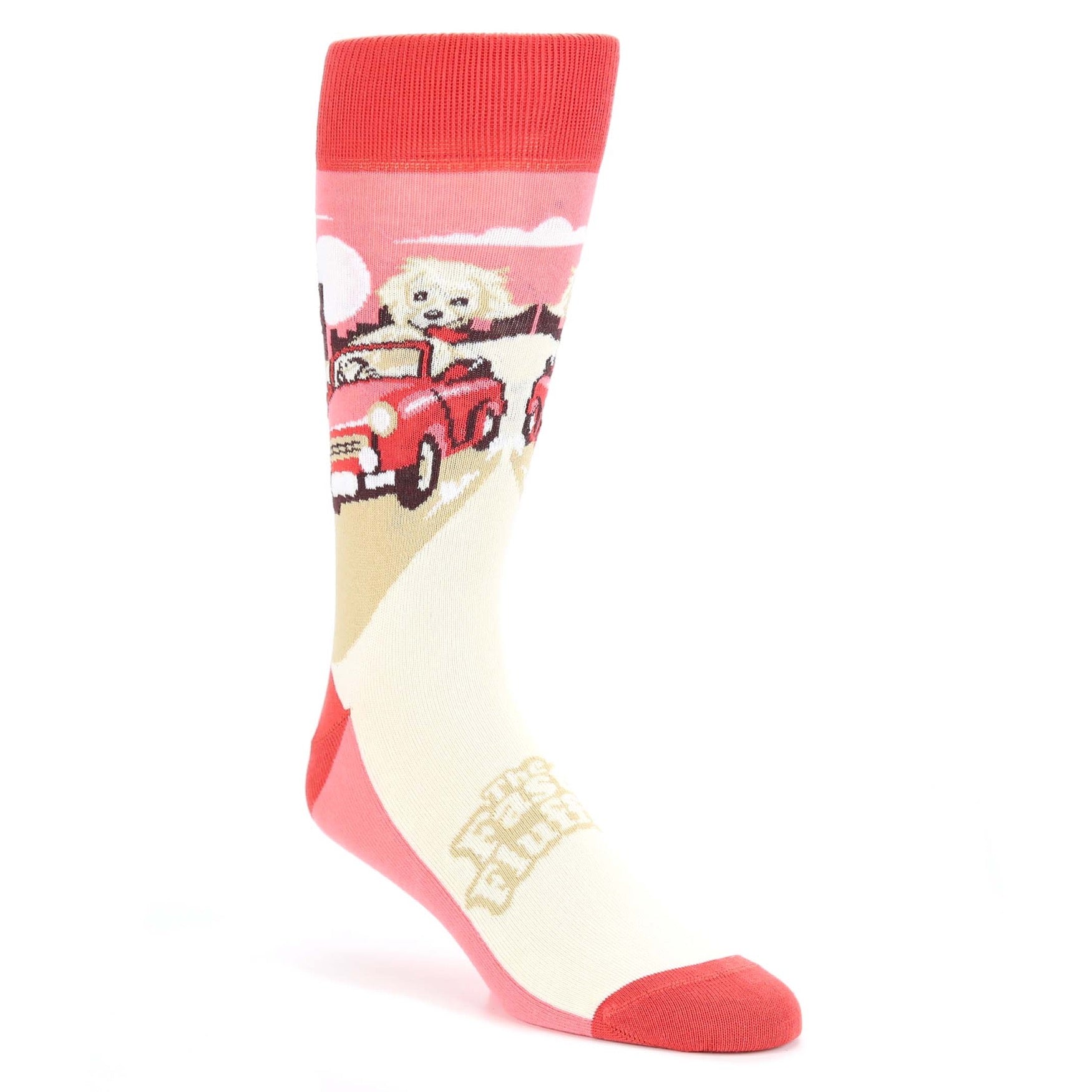 Fast and the Fluffiest Socks - Men's Novelty Dress Socks