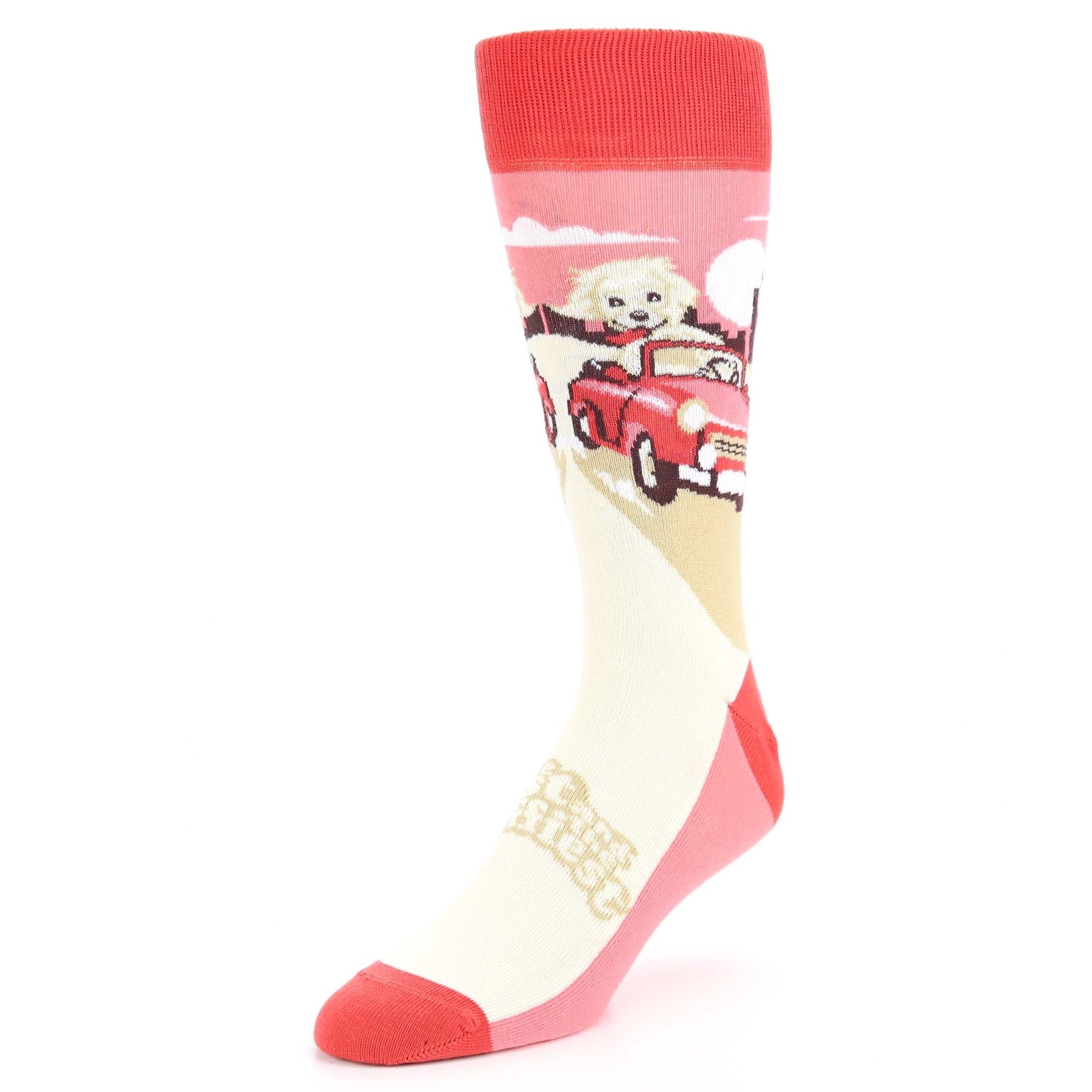 Fast and the Fluffiest Socks - Men's Novelty Dress Socks
