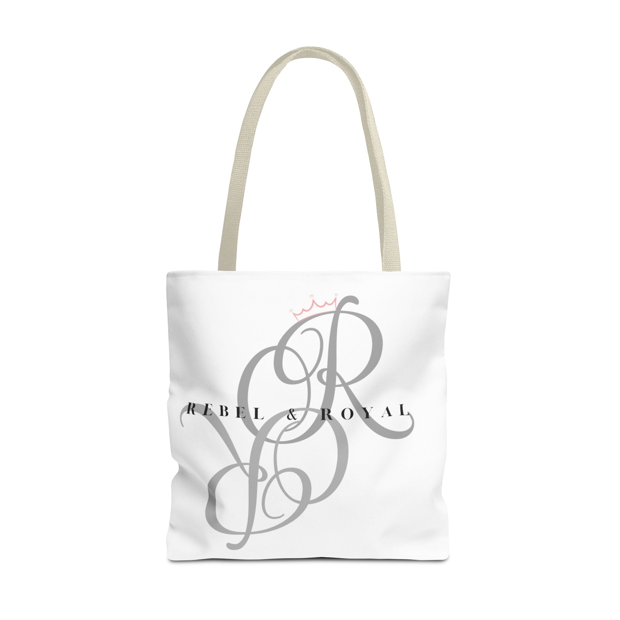 Chic Tote Bag - 'Rebel & Royal' - Stylish Carryall for Fashion Lovers, Travel, Minimalist Design, Gifts for Her