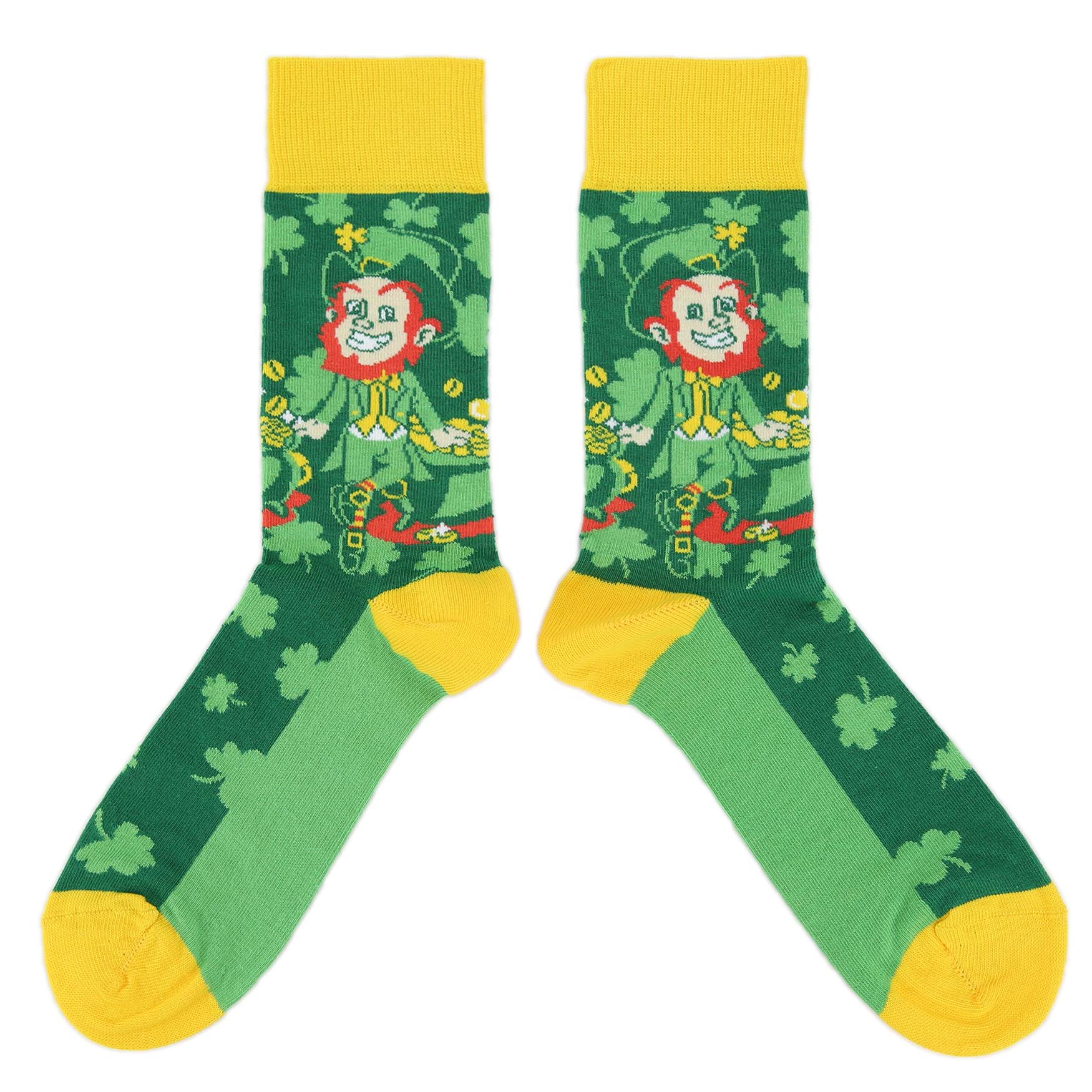 Leprechaun Socks - Men's Novelty Dress Socks