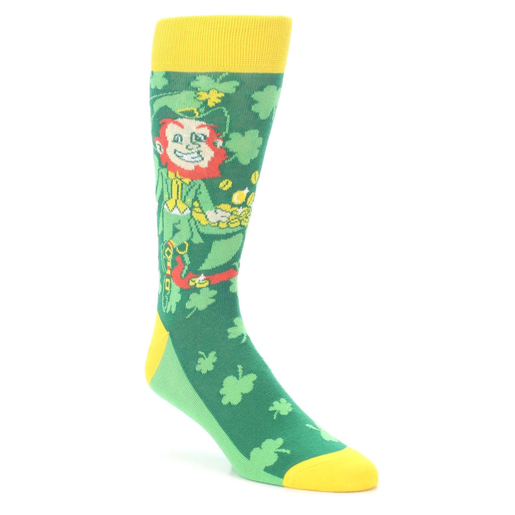Leprechaun Socks - Men's Novelty Dress Socks