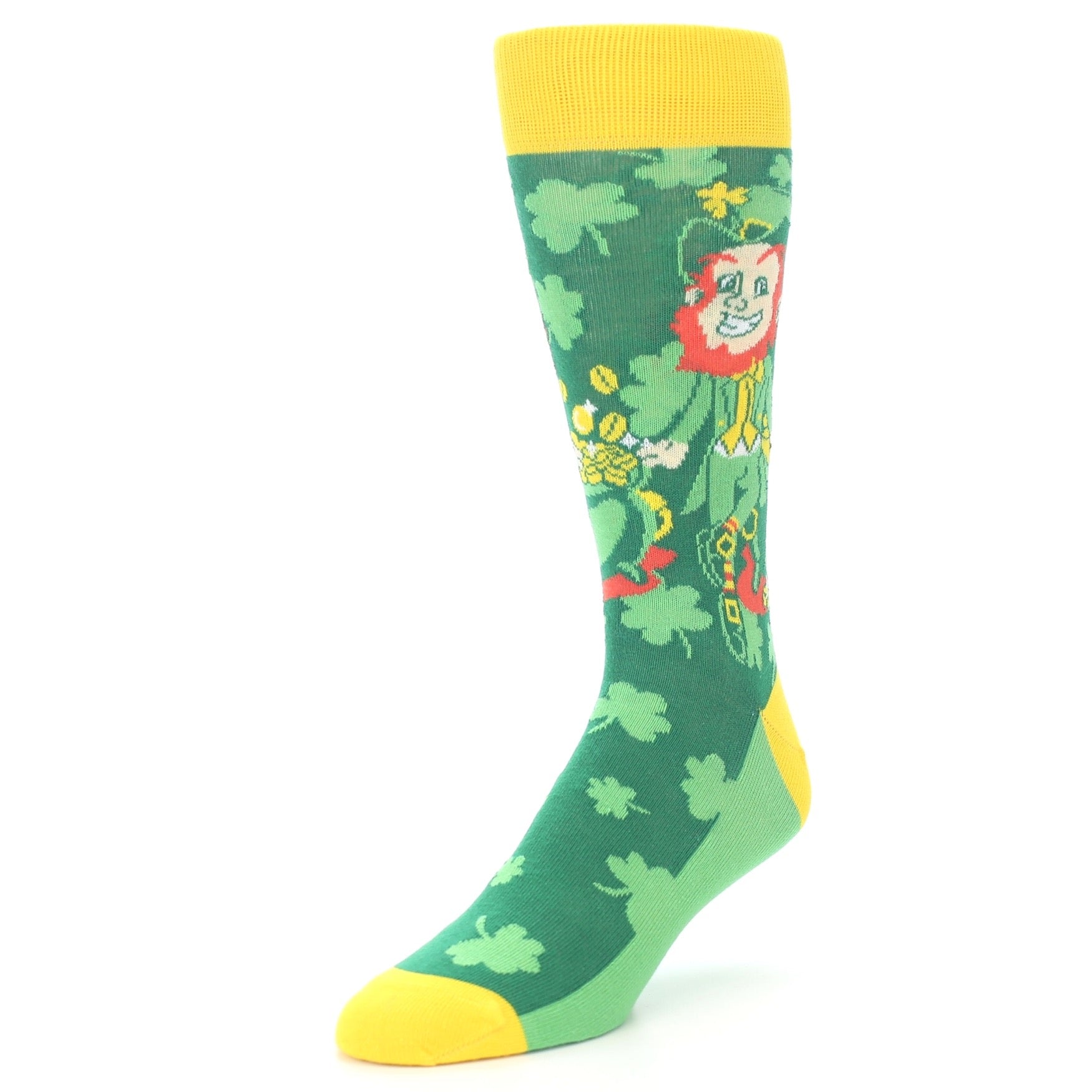 Leprechaun Socks - Men's Novelty Dress Socks