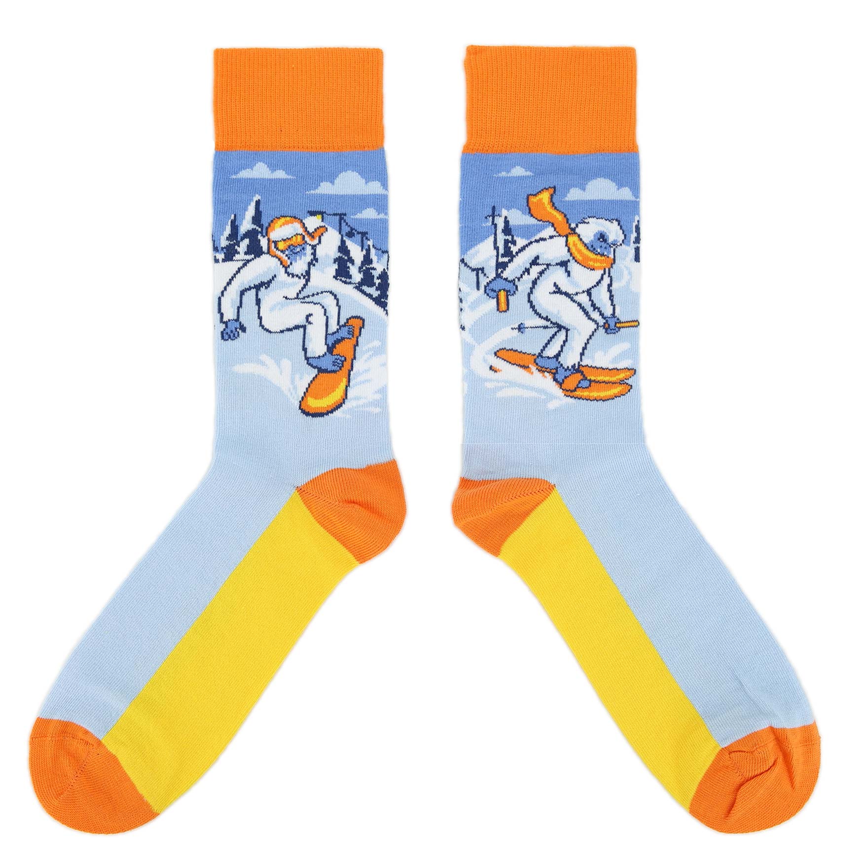 Yeti Socks - Men's Novelty Dress Socks