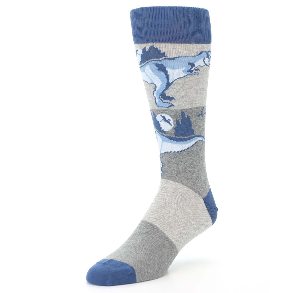 Dinosaur Socks - Men's Novelty Dress Socks