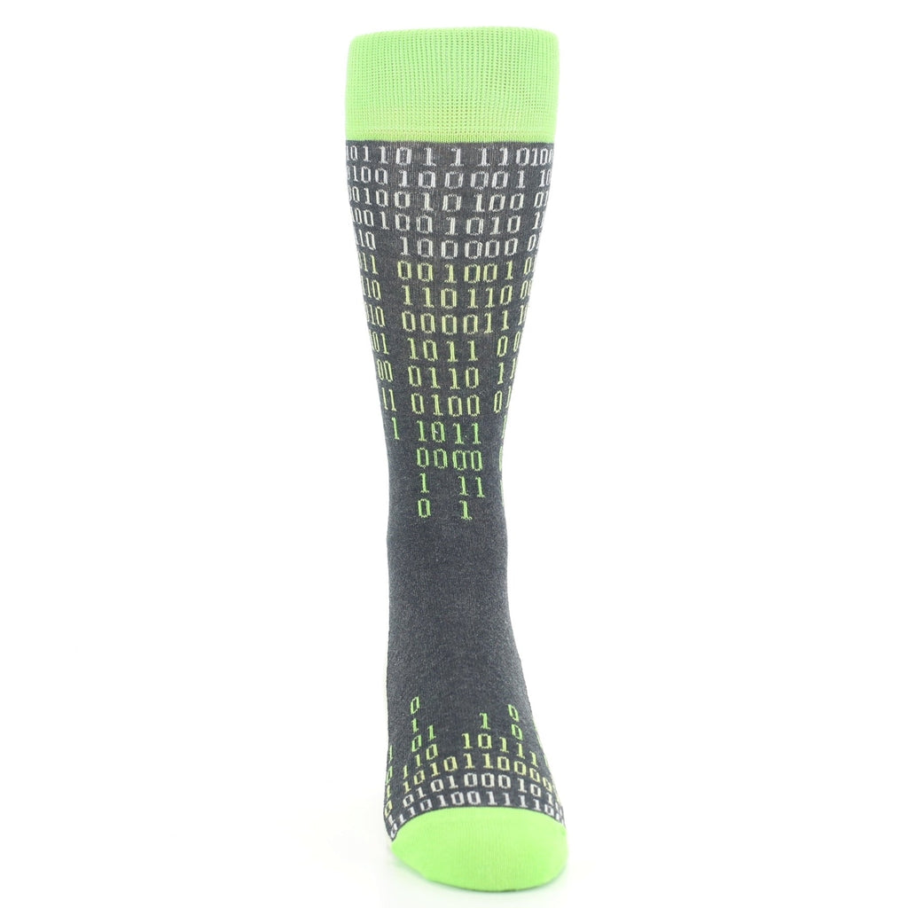 Binary Programming Socks - Men's Novelty Dress Socks