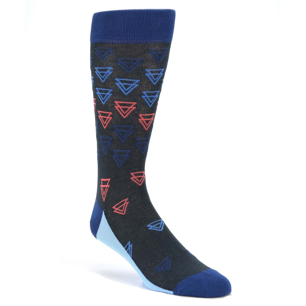 Geometric Socks - Men's Dress Socks Collection (6 pairs)
