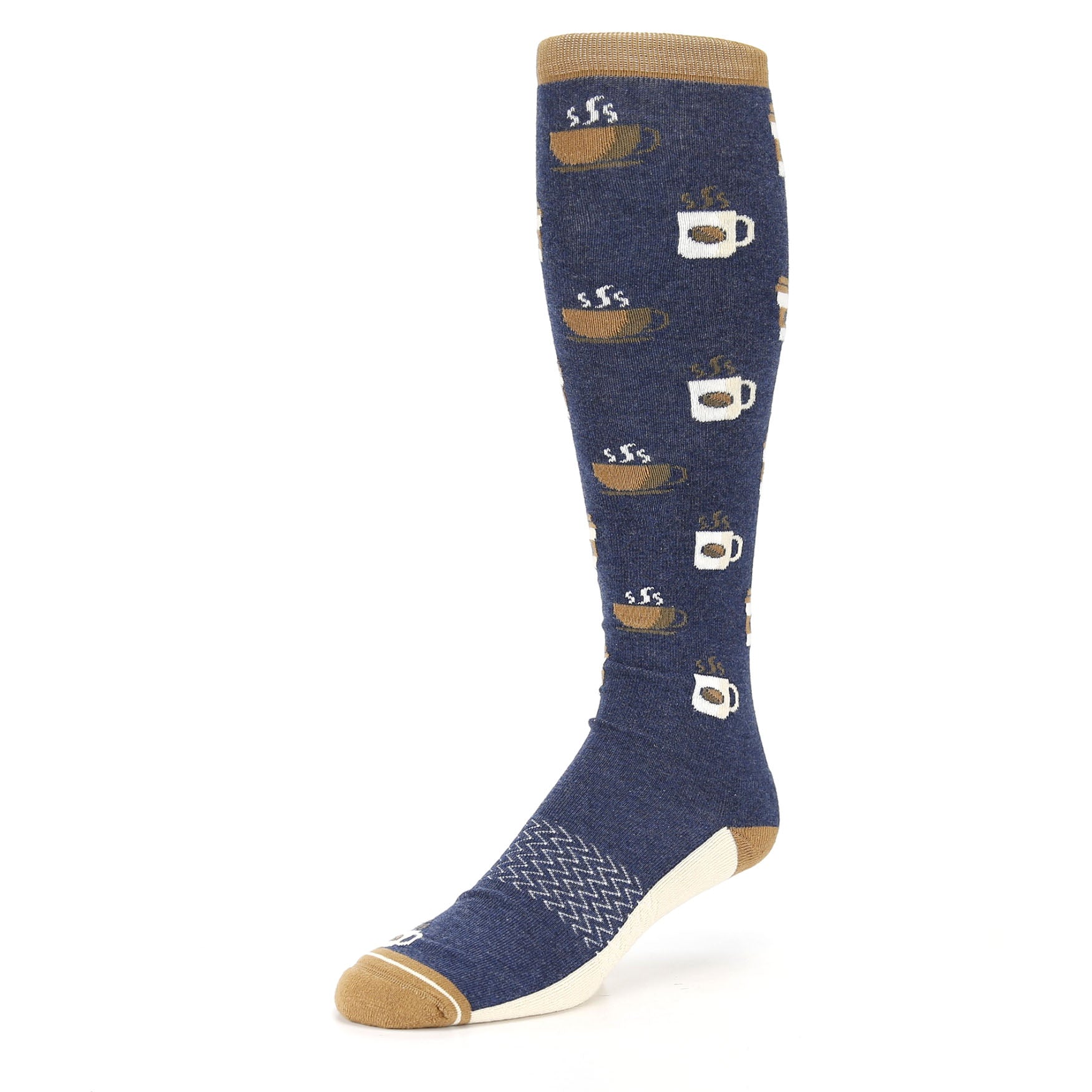 Coffee Socks - Men's Premium Over-the-Calf Socks