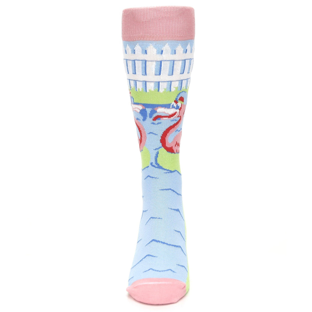 Flamingle Flamingo Socks - USA Made - Men's Novelty Socks