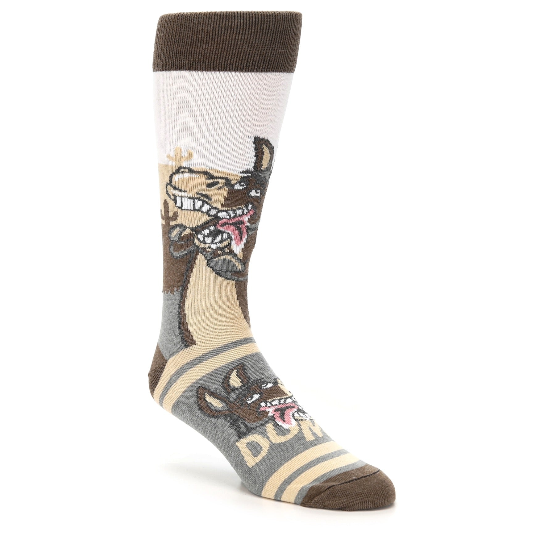 Dumb A$$ Donkey - USA Made - Men's Dress Socks