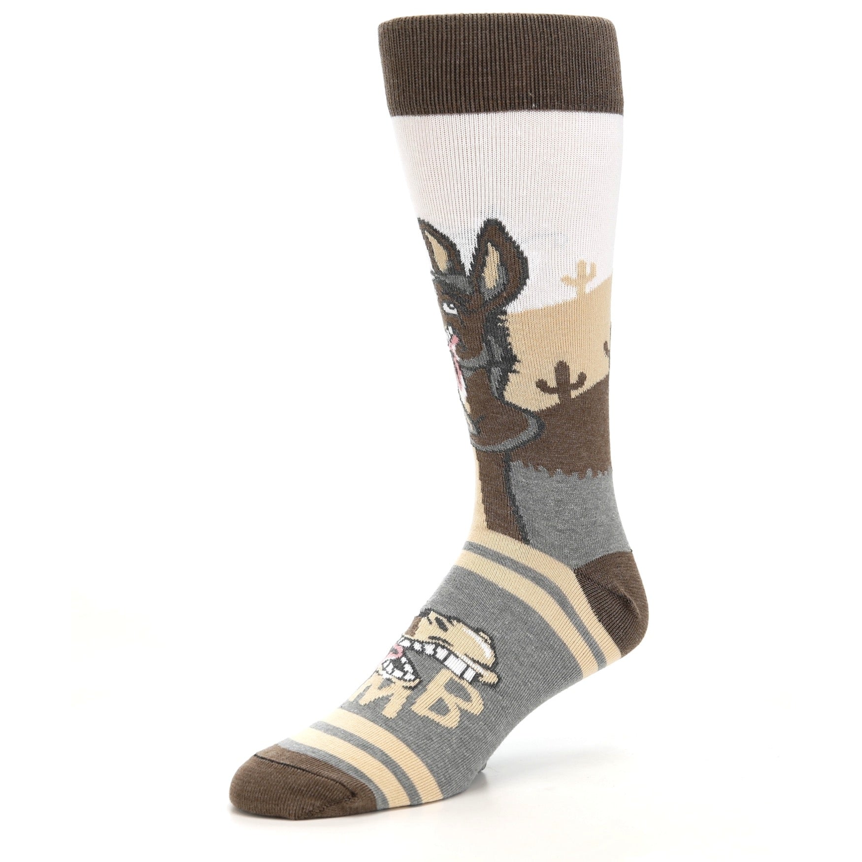 Dumb A$$ Donkey - USA Made - Men's Dress Socks