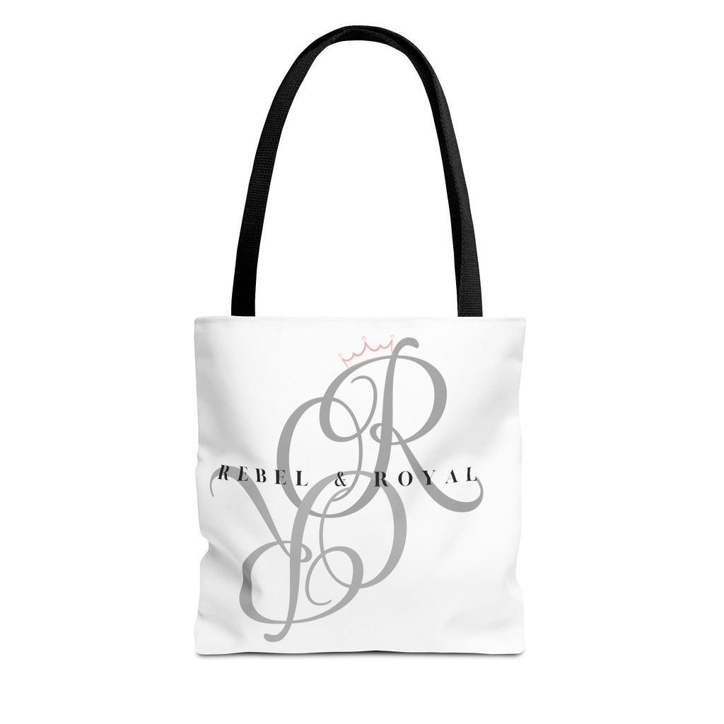 Chic Tote Bag - 'Rebel & Royal' - Stylish Carryall for Fashion Lovers, Travel, Minimalist Design, Gifts for Her