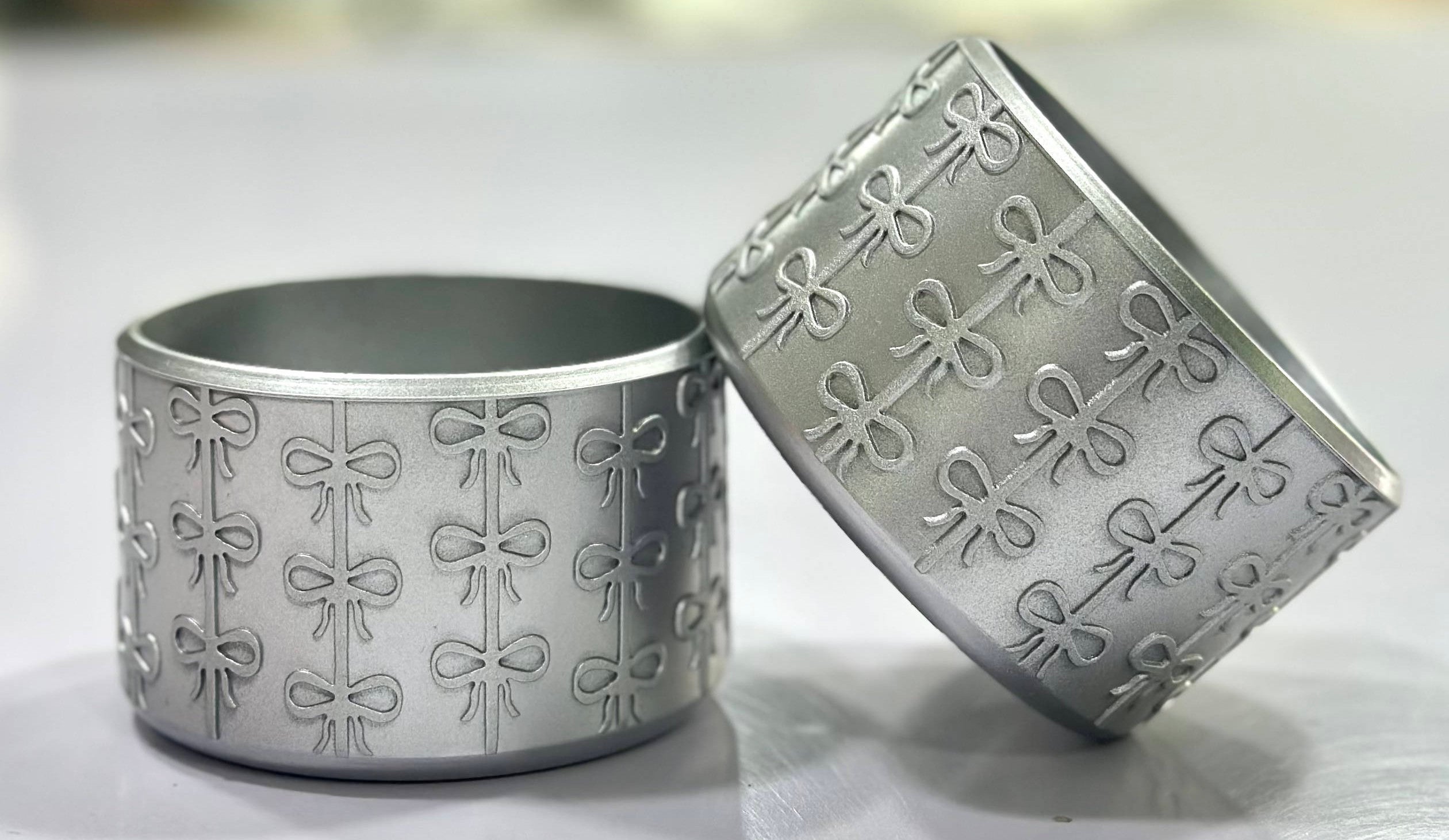 SilverMetallic Coquette Silicone boot bumper sleeve