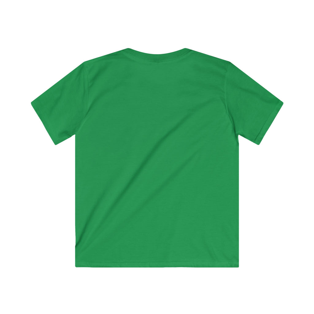 Mardi Gras Kids Softstyle Tee, Fun and Festive T-Shirt, Perfect for Parties, Beads and Celebrations, Birthday Gift, Carnival Wear