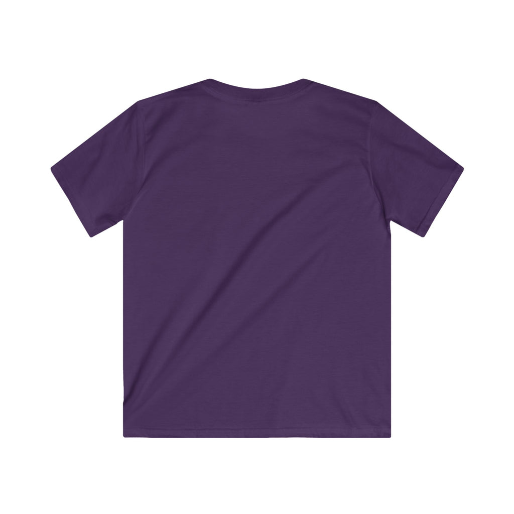 Mardi Gras Kids Softstyle Tee, Fun and Festive T-Shirt, Perfect for Parties, Beads and Celebrations, Birthday Gift, Carnival Wear