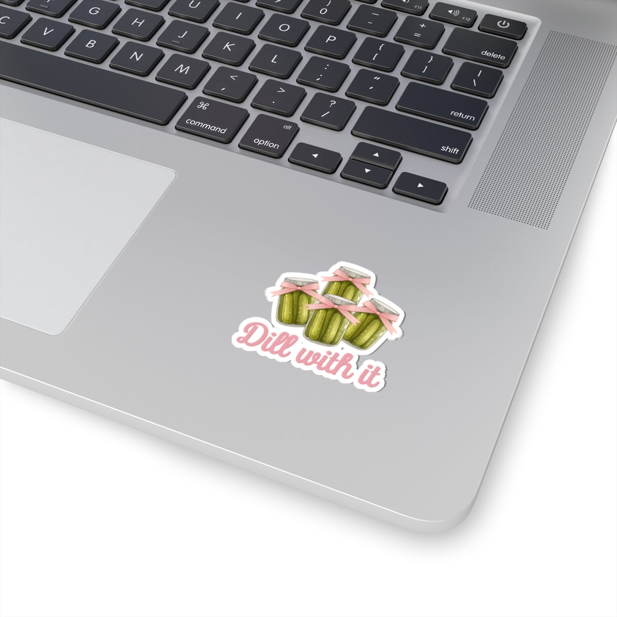 Dill With It Stickers | Cute Pickle Jar Stickers for Kitchen Enthusiasts, Party Favors, Planner Decor, Gift for Foodies