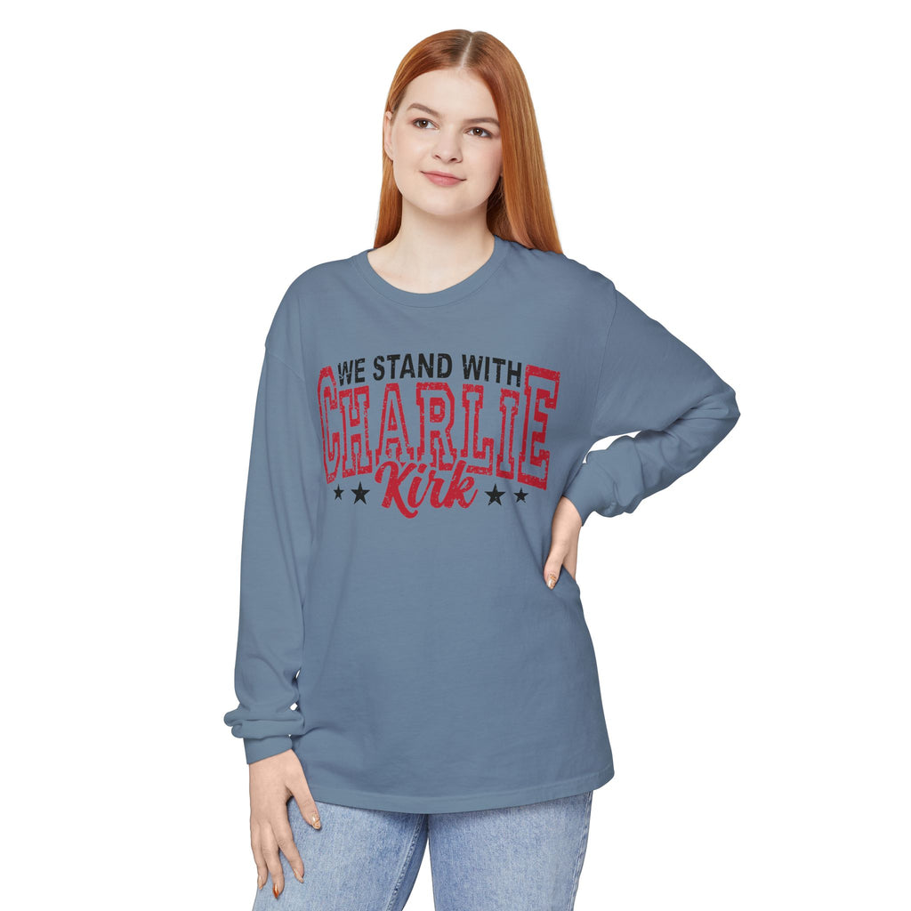 We stand with Charlie - long sleeve