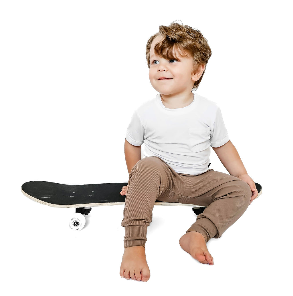 BAMBOO POCKET TEE - WHITE