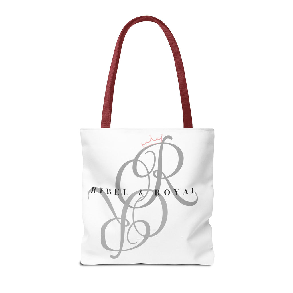 Chic Tote Bag - 'Rebel & Royal' - Stylish Carryall for Fashion Lovers, Travel, Minimalist Design, Gifts for Her