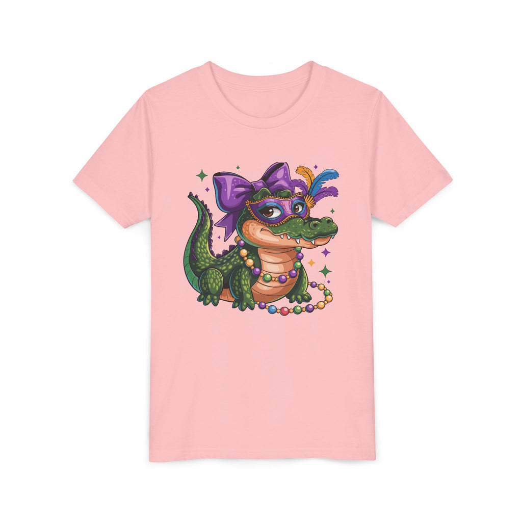 Mardi Gras Gator kids shirt