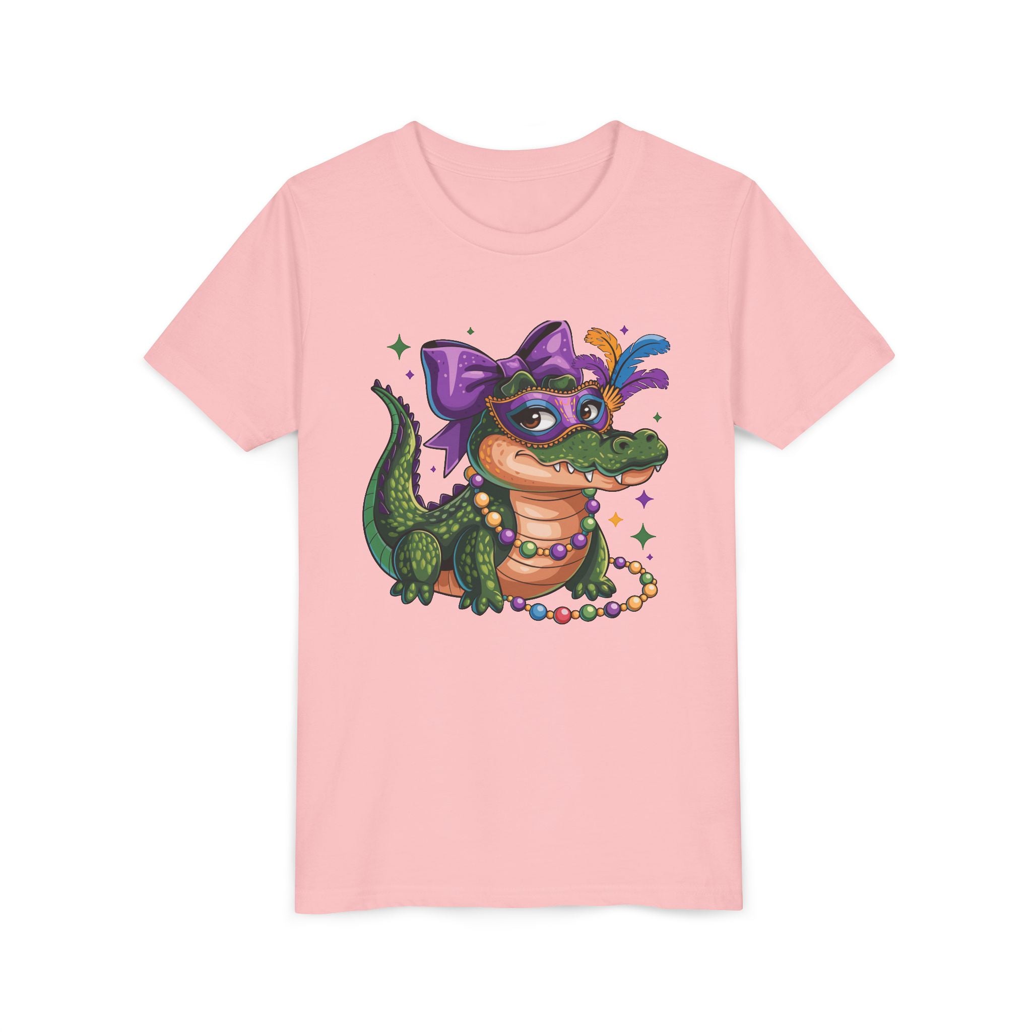 Mardi Gras Gator kids shirt