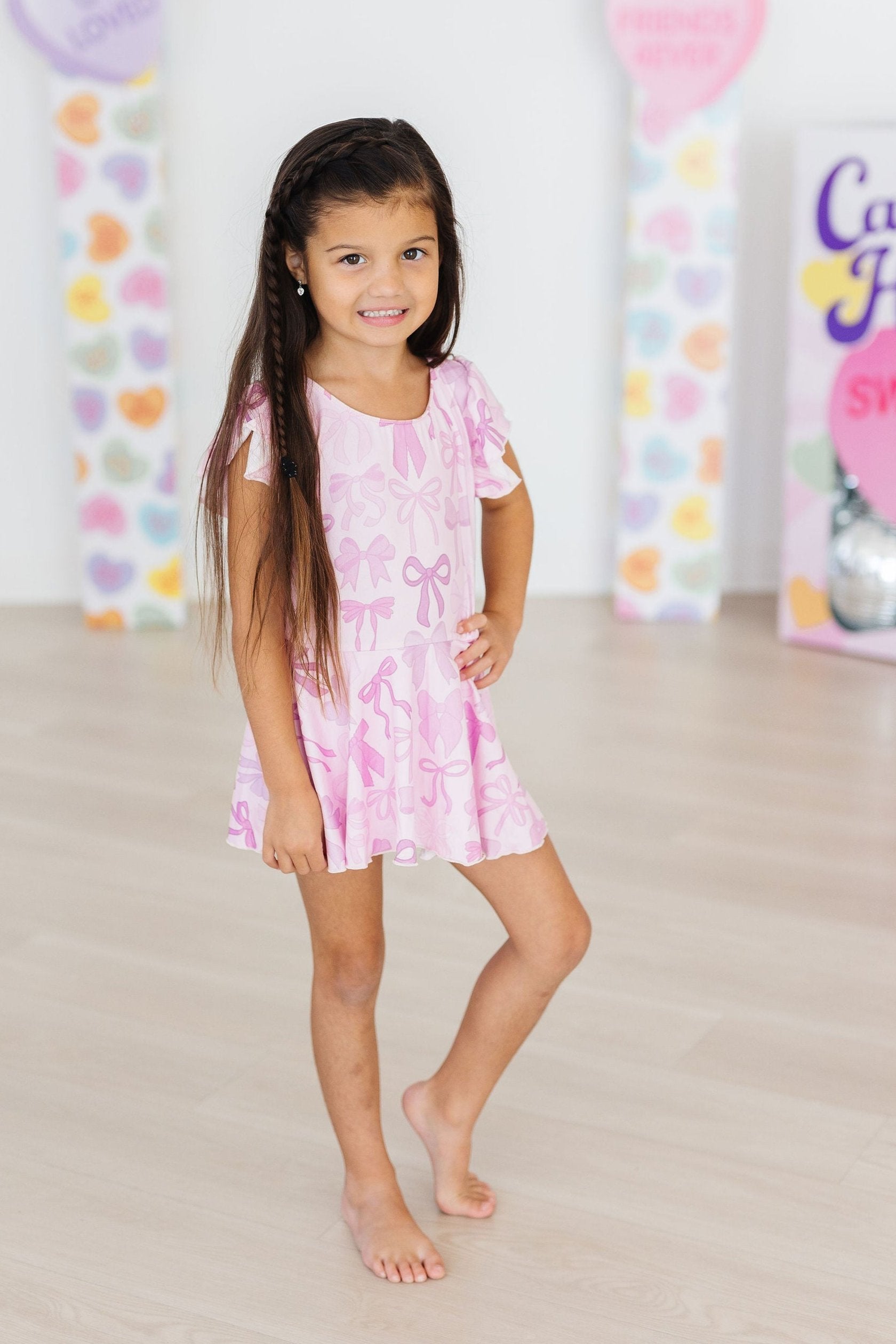 Twinkle Ties S/S Twirl Leotard