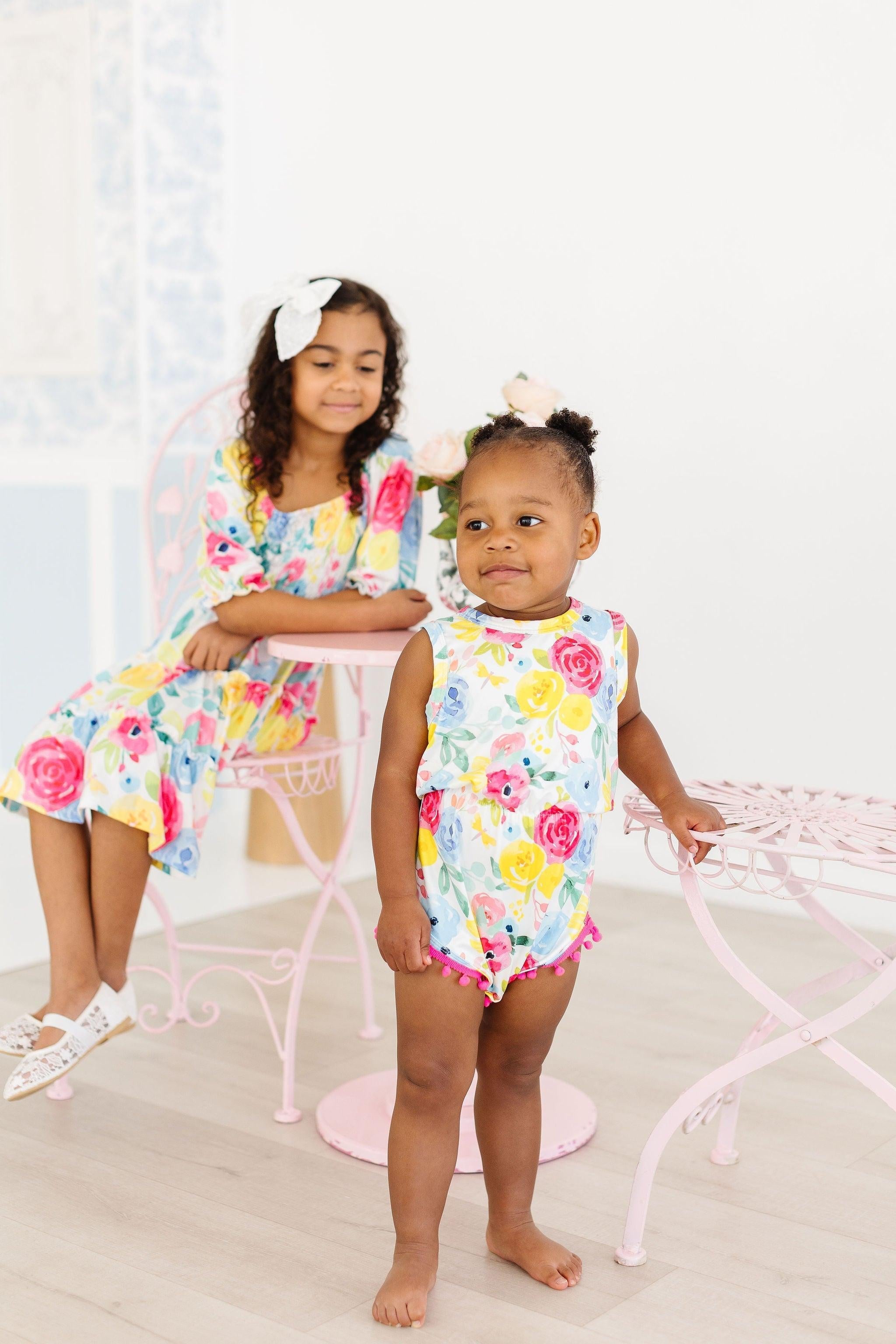 Rosie Smocked Ruffle Dress