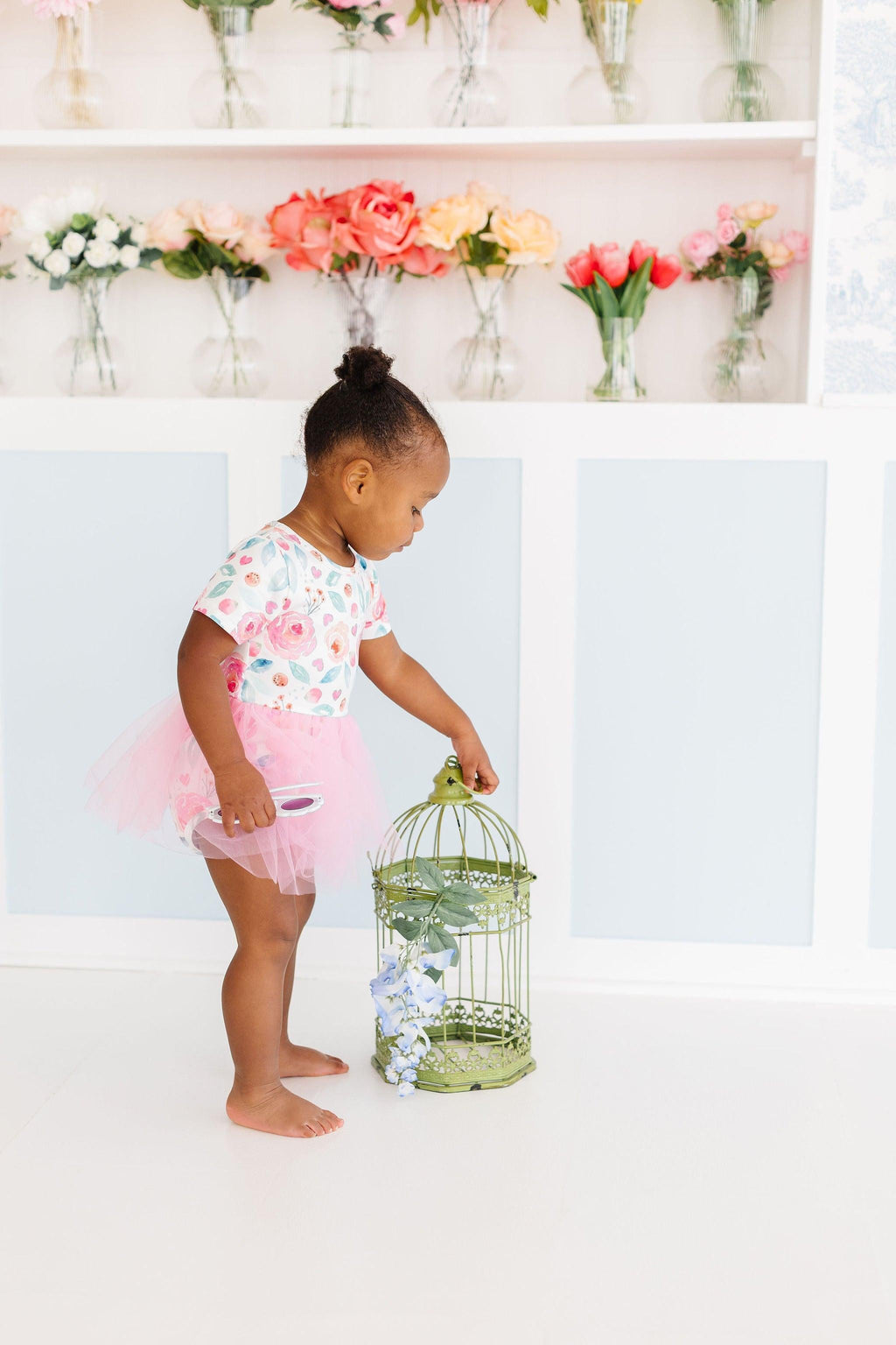 Rosettes Tutu Bodysuit