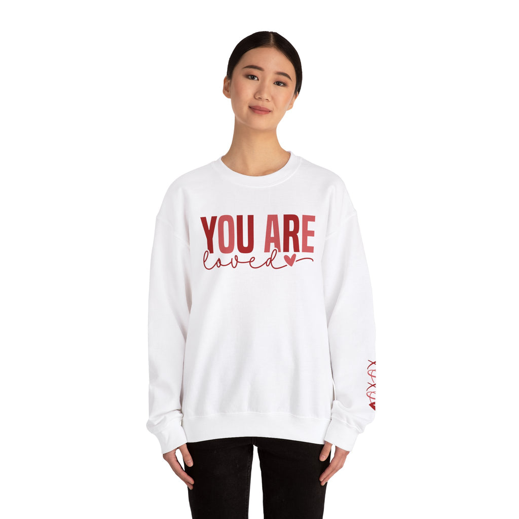 You are loved crewneck sweatshirt
