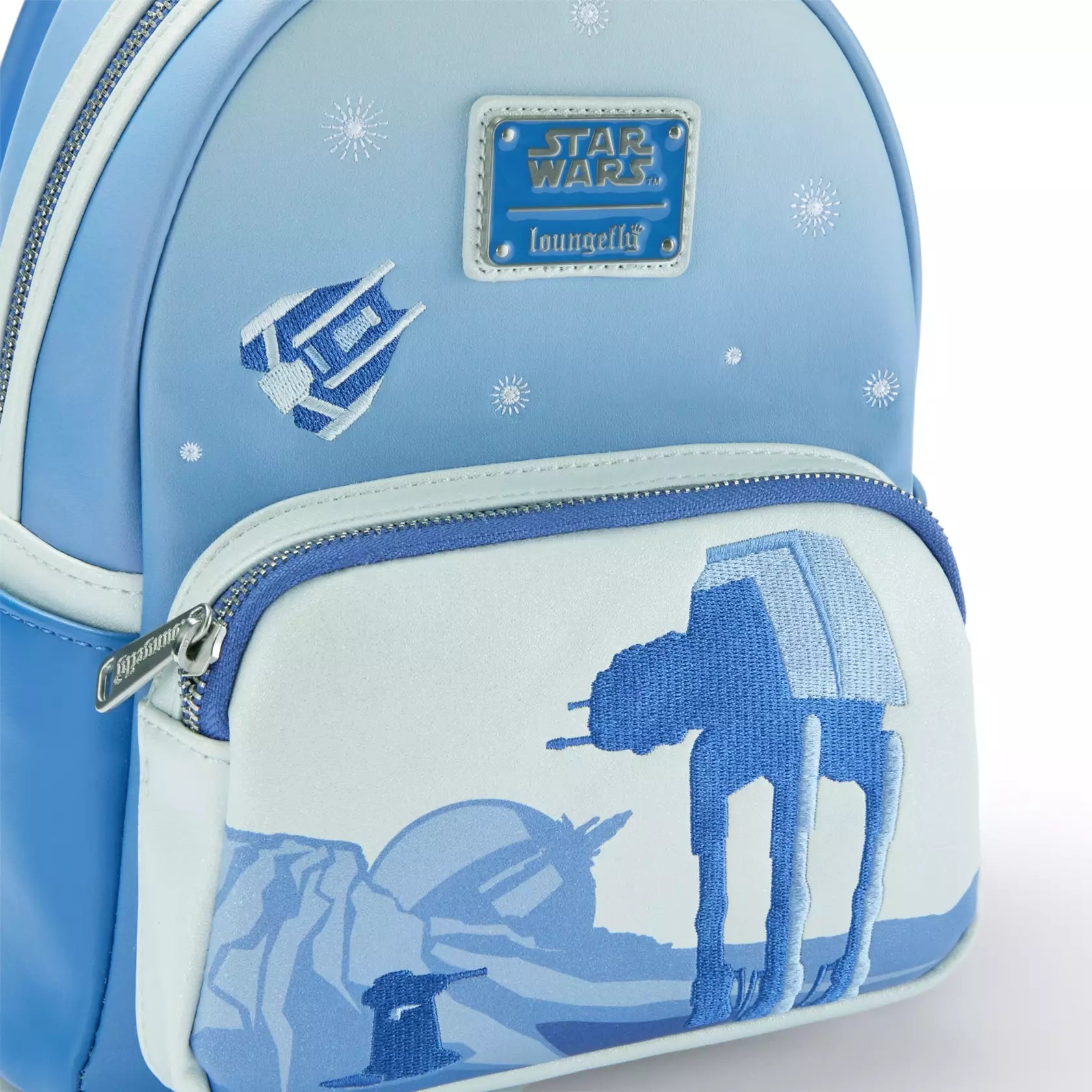Disney Parks Loungefly Star Wars Hoth Echo Base AT-AT Mini Backpack