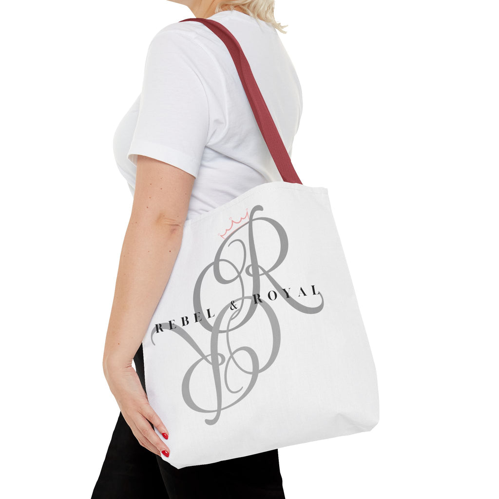 Chic Tote Bag - 'Rebel & Royal' - Stylish Carryall for Fashion Lovers, Travel, Minimalist Design, Gifts for Her