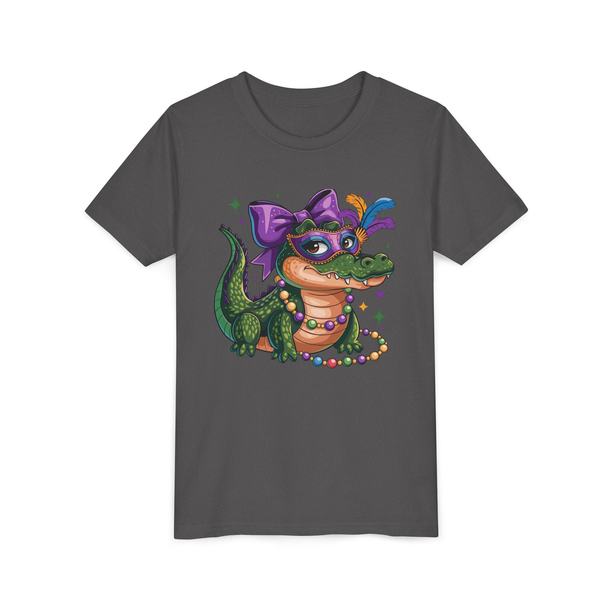 Mardi Gras Gator kids shirt