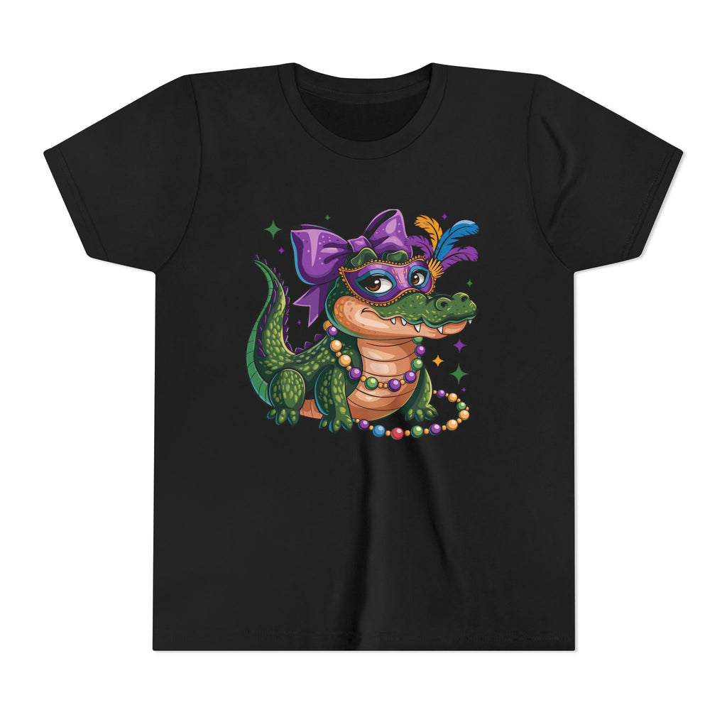 Mardi Gras Gator kids shirt