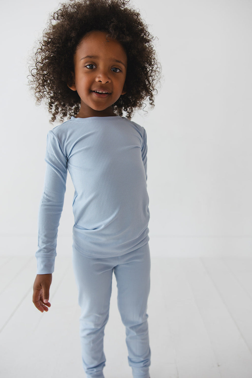 Blue Macaron (ribbed) - Set