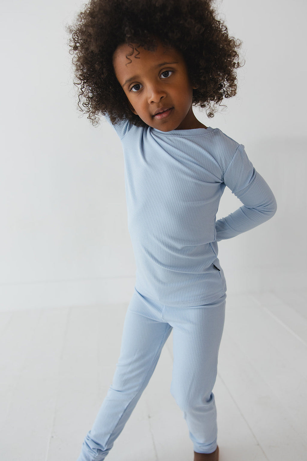 Blue Macaron (ribbed) - Set