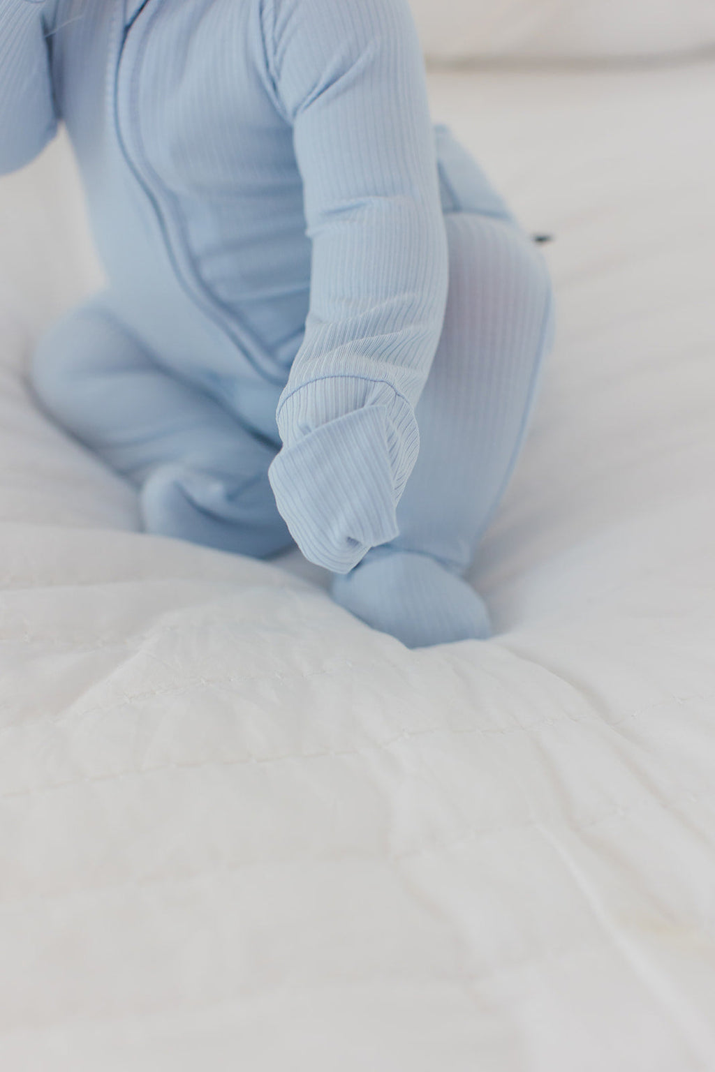 Blue Macaron (ribbed) - Zippy