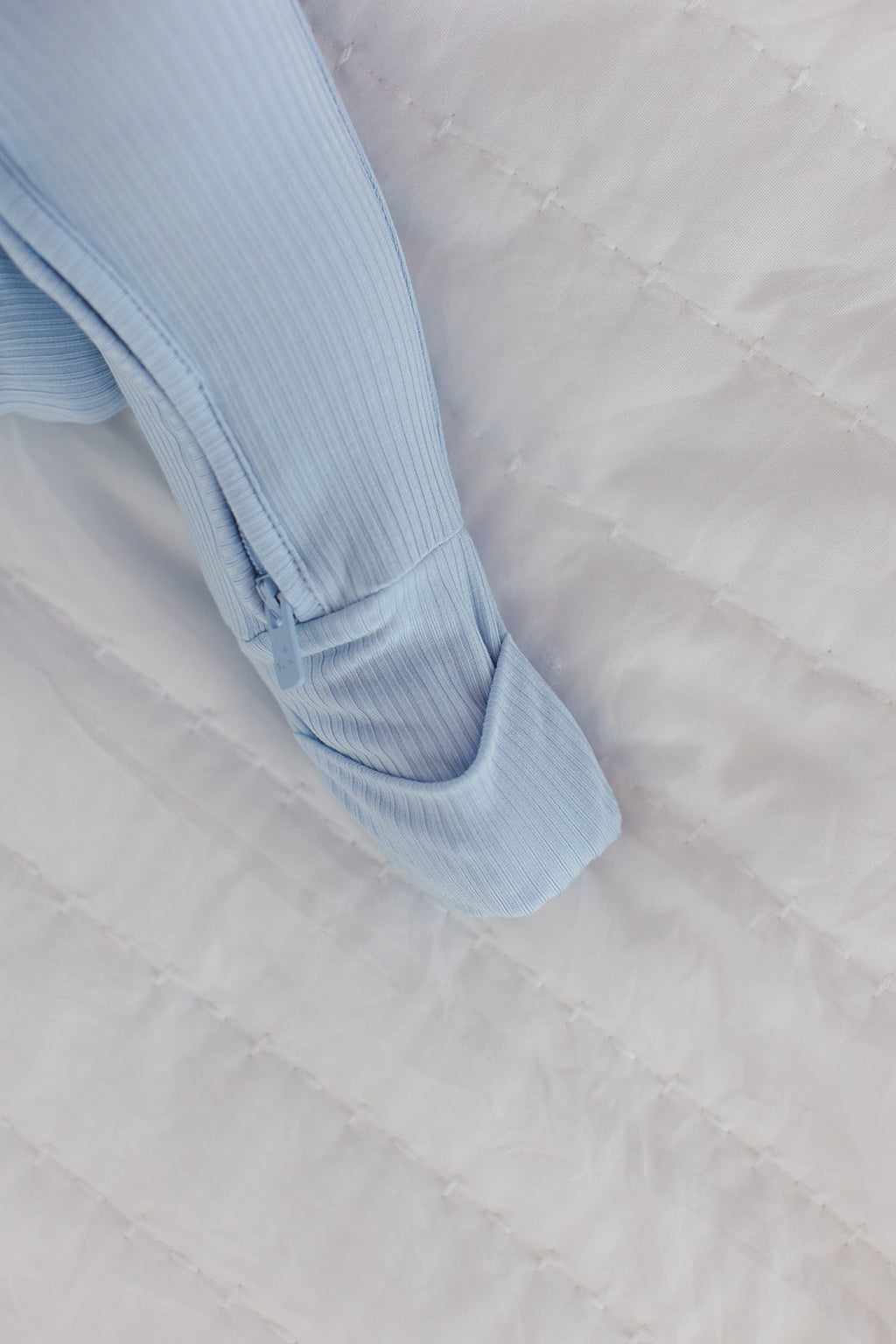 Blue Macaron (ribbed) - Zippy