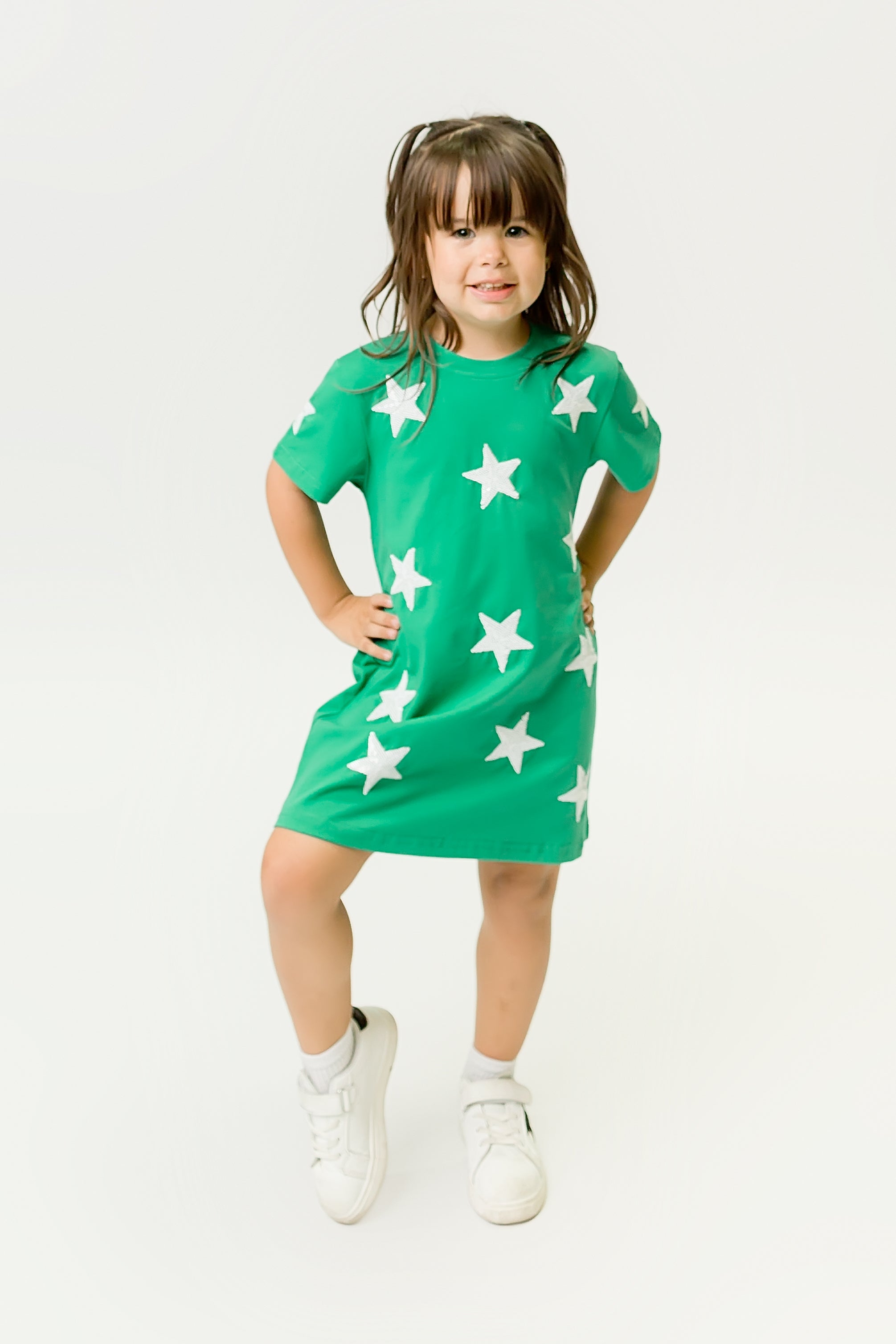 Green Star Dress