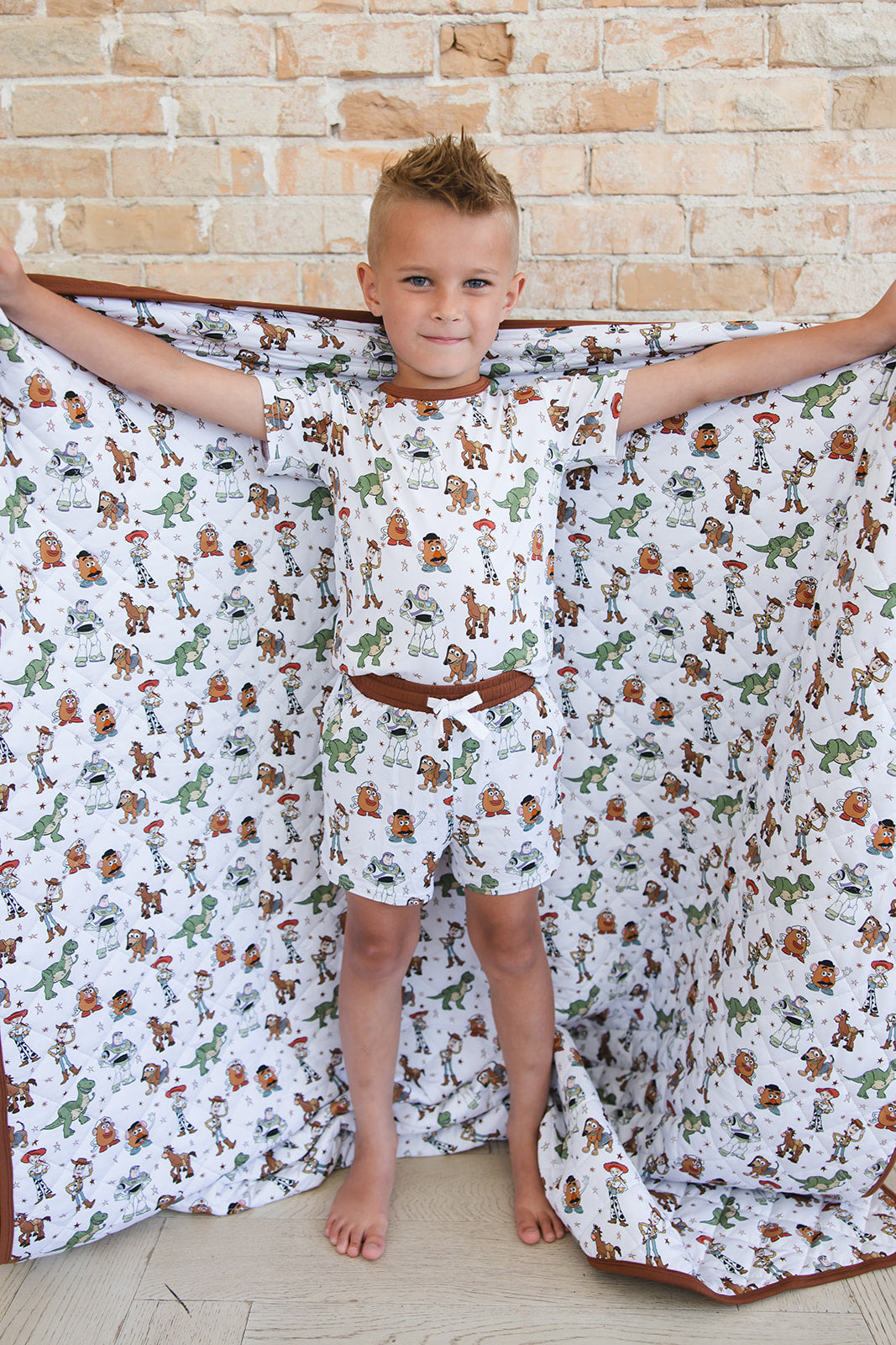 Andy's Gang - Quilted Blanket