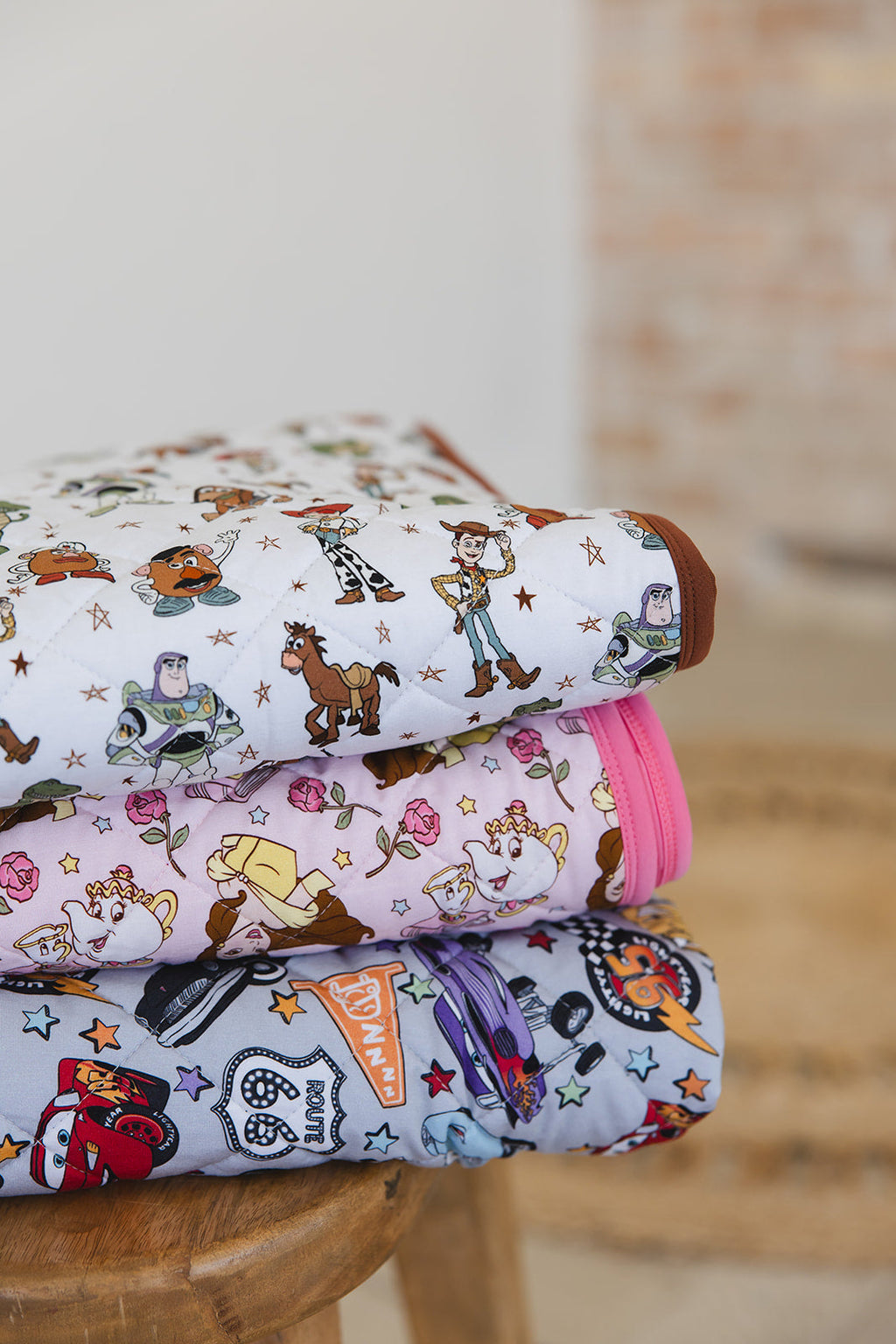 Provincial Petals - Quilted Blanket