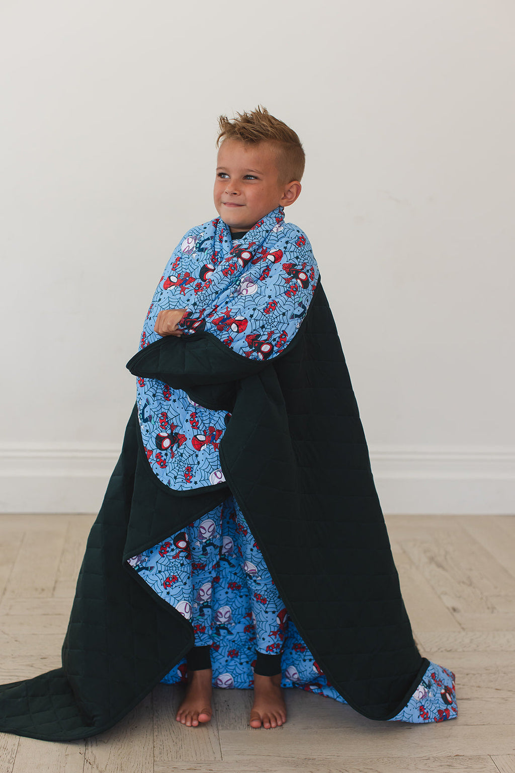 Webs UP - Quilted Blanket