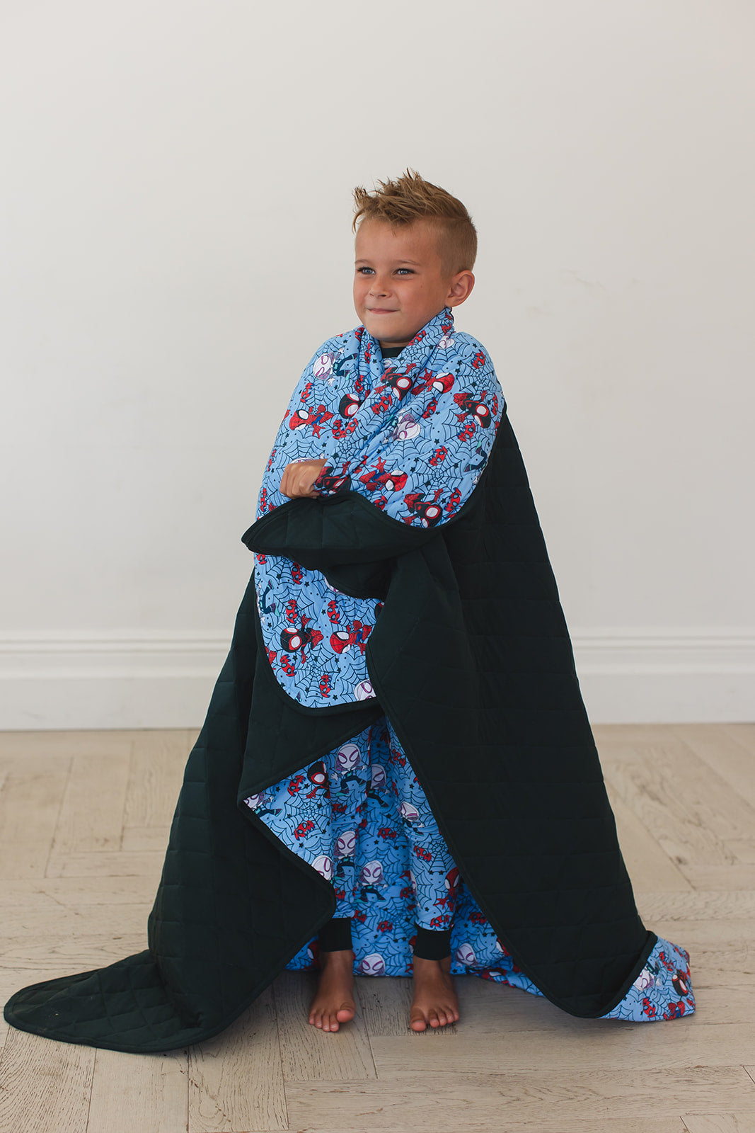 Webs UP - Quilted Blanket