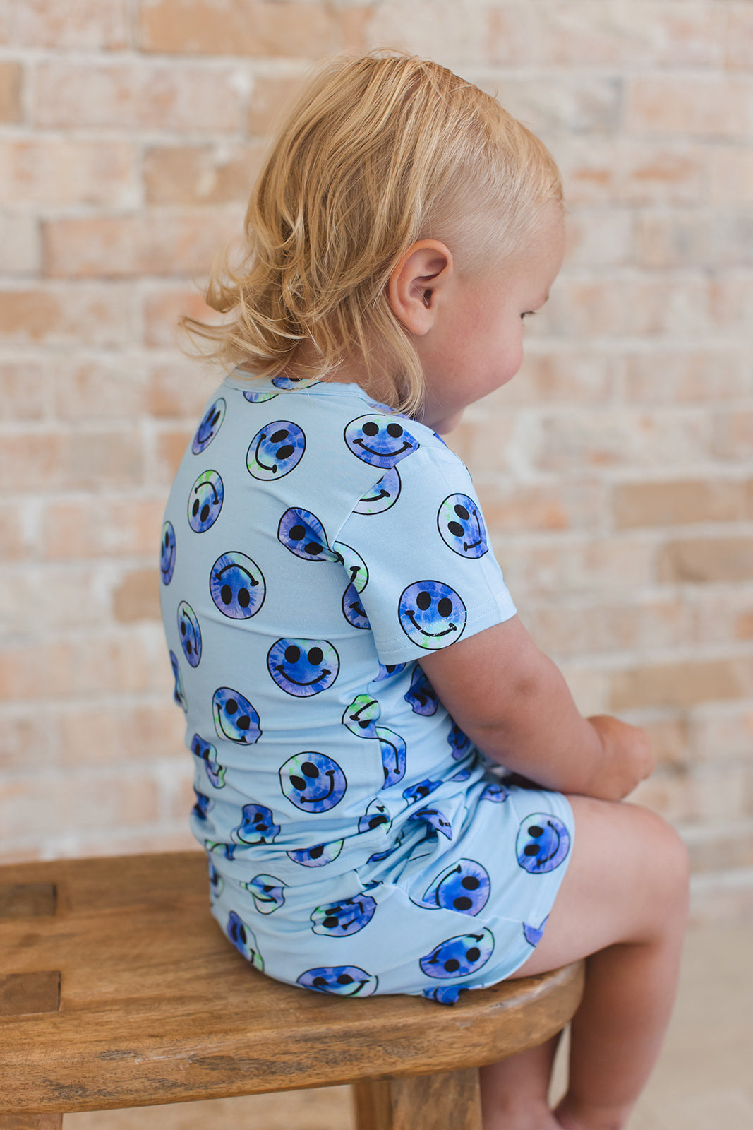 A Smile Tie Dye For - Pocket Short Set