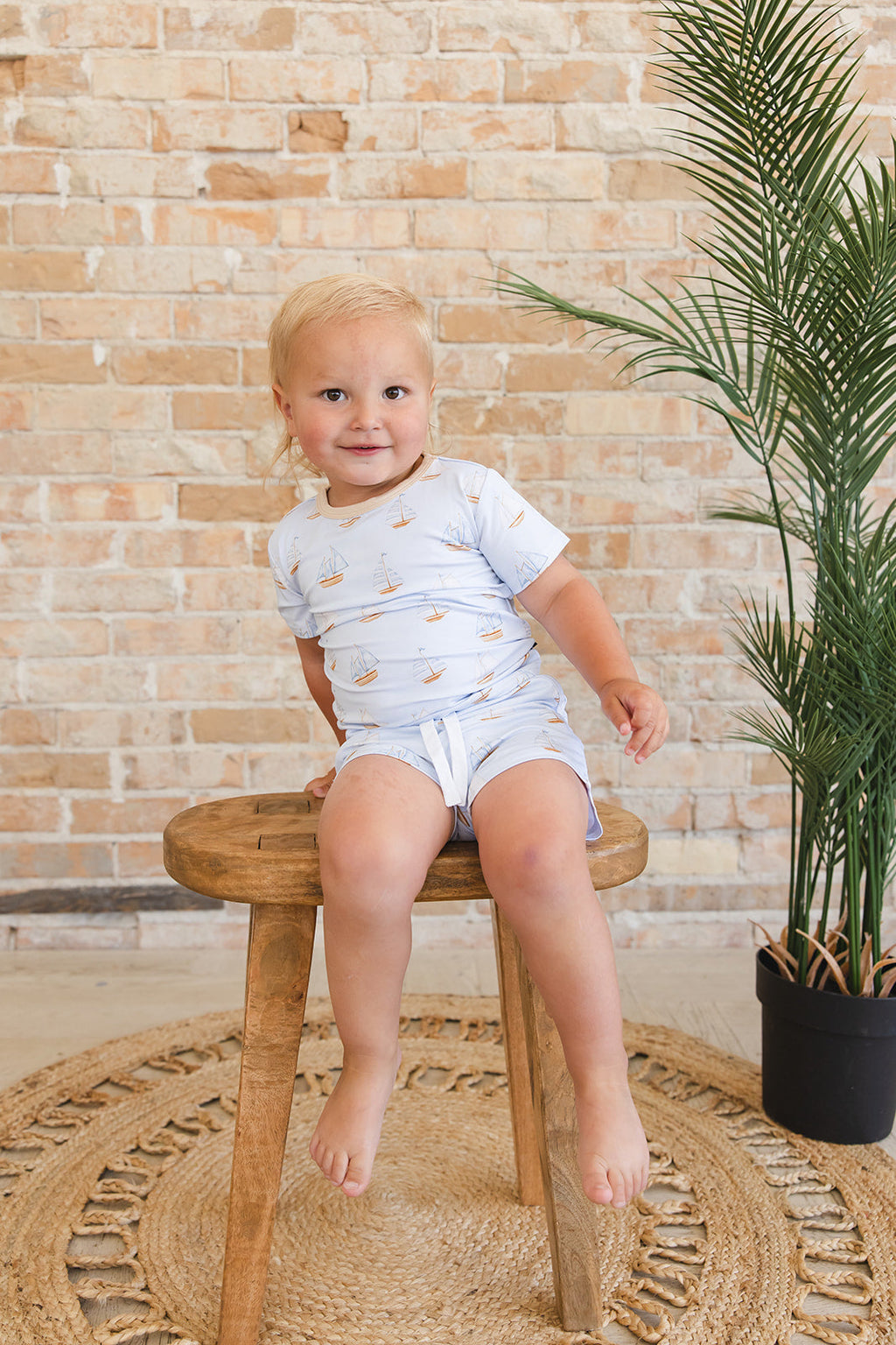 Sailboats - Pocket Short Set