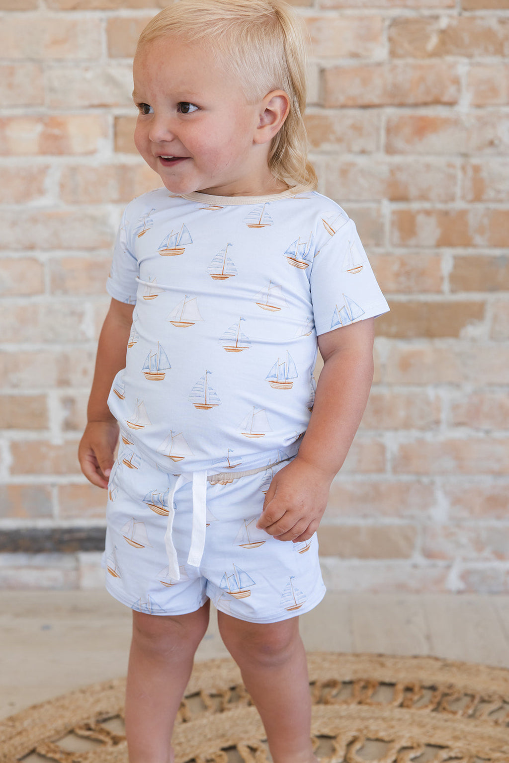 Sailboats - Pocket Short Set