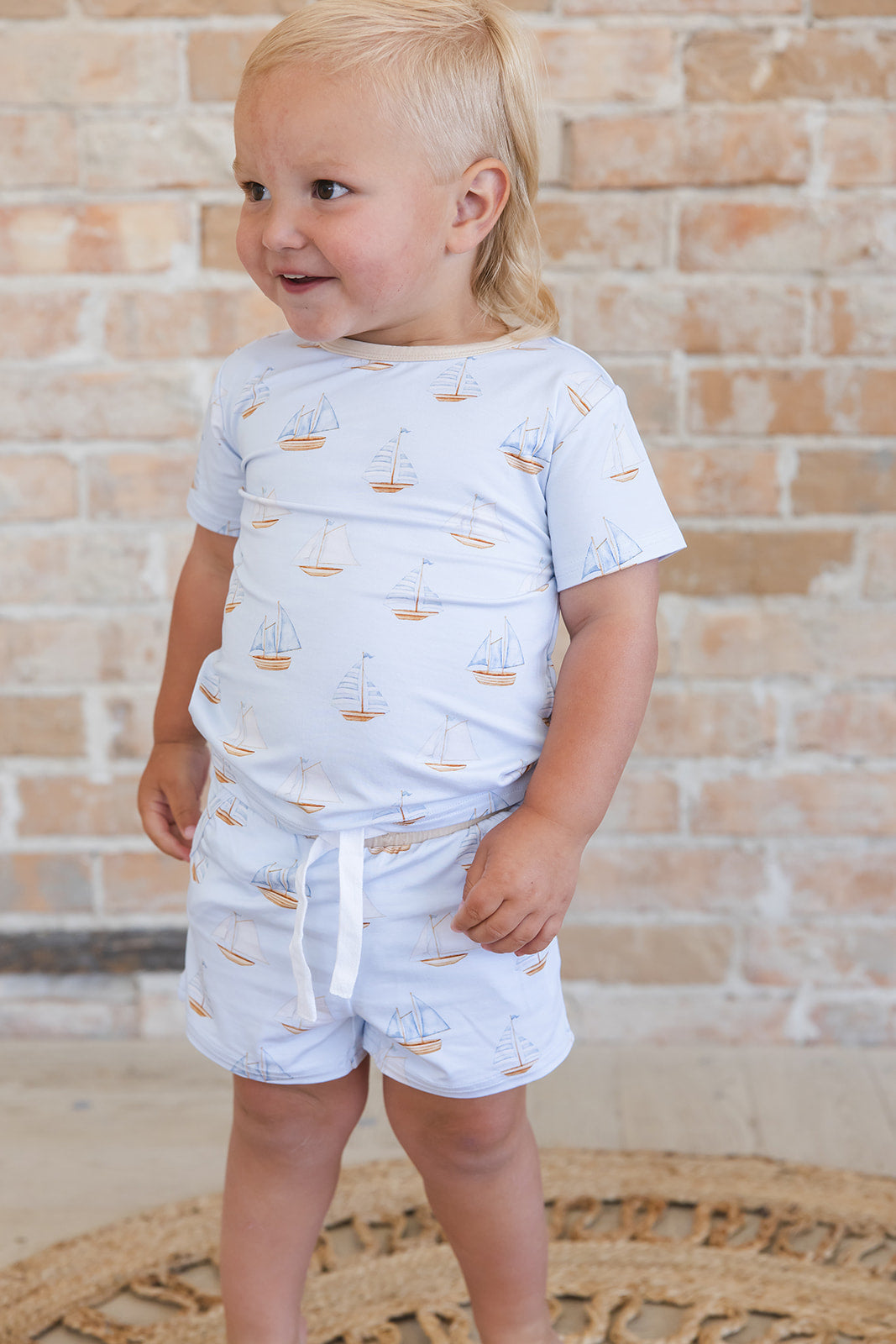 Sailboats - Pocket Short Set