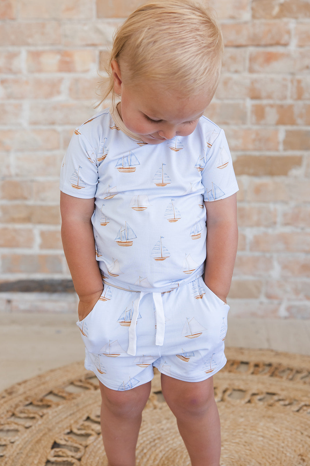 Sailboats - Pocket Short Set