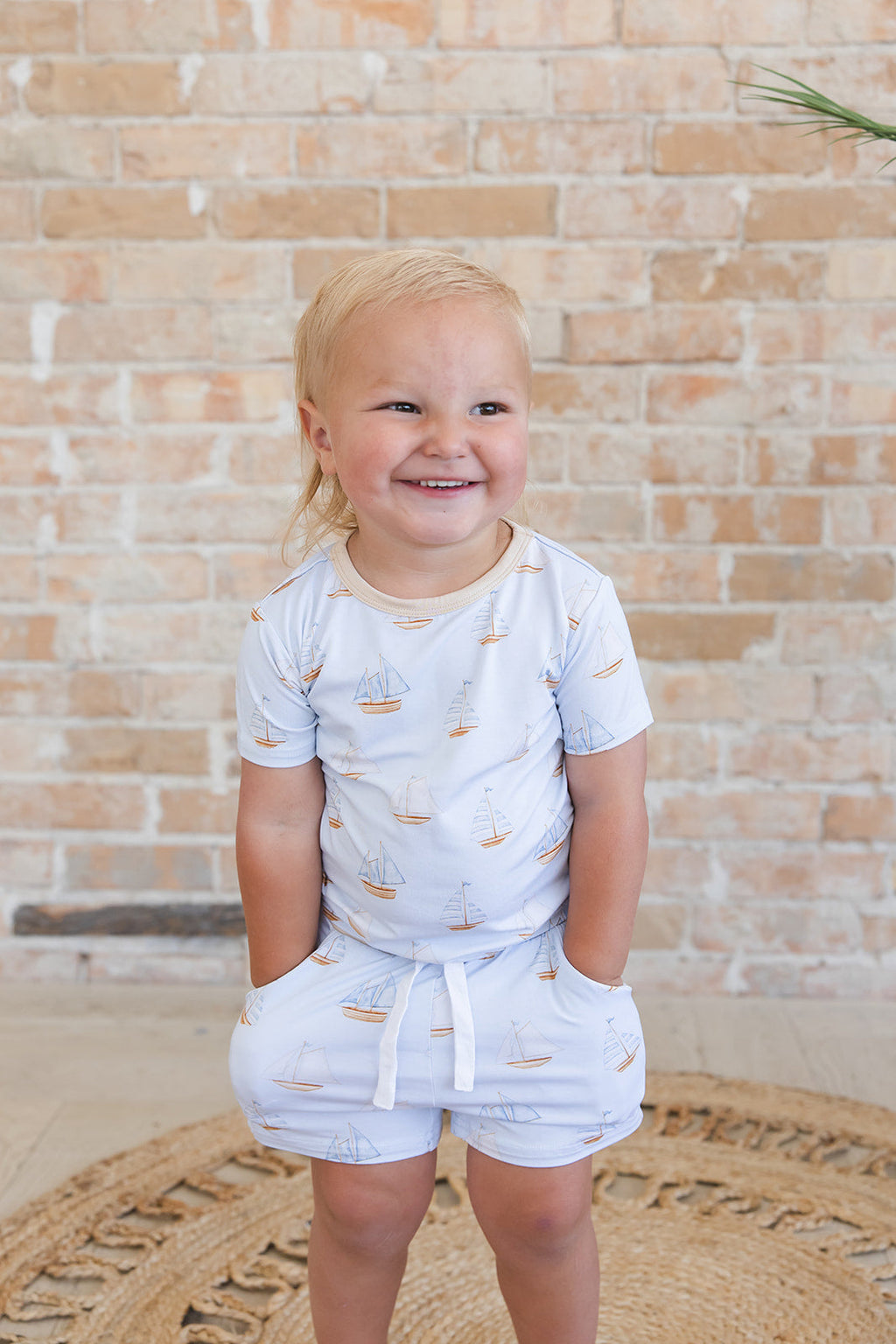 Sailboats - Pocket Short Set