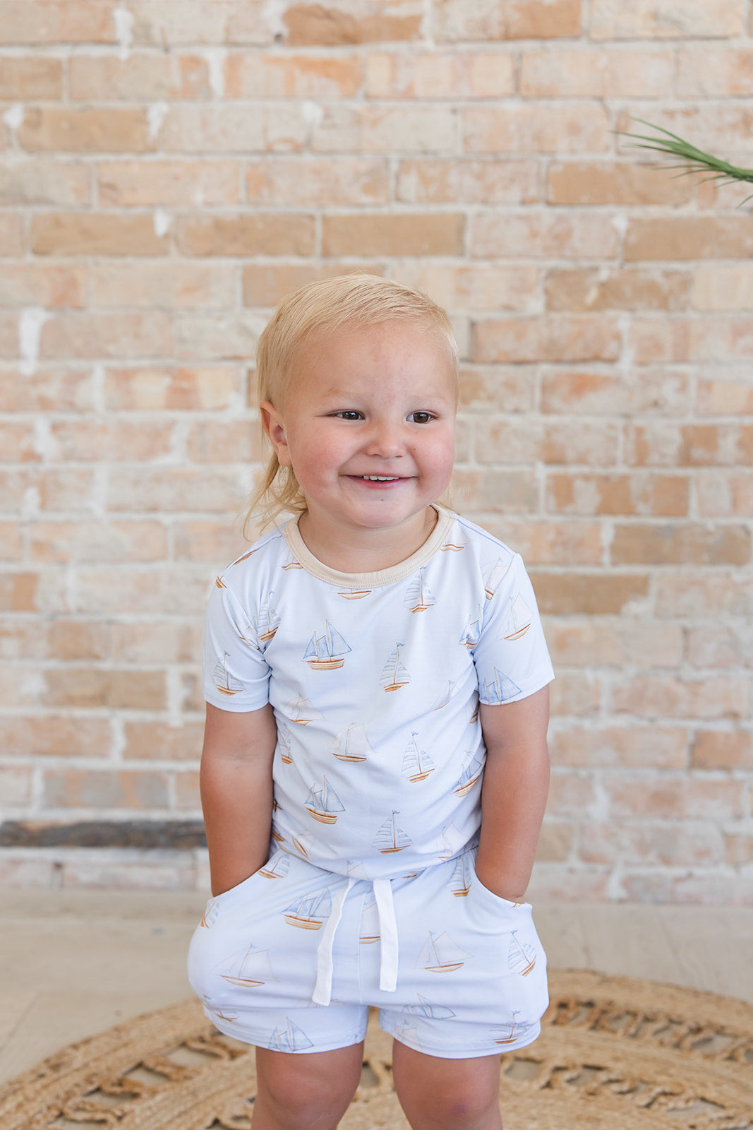 Sailboats - Pocket Short Set